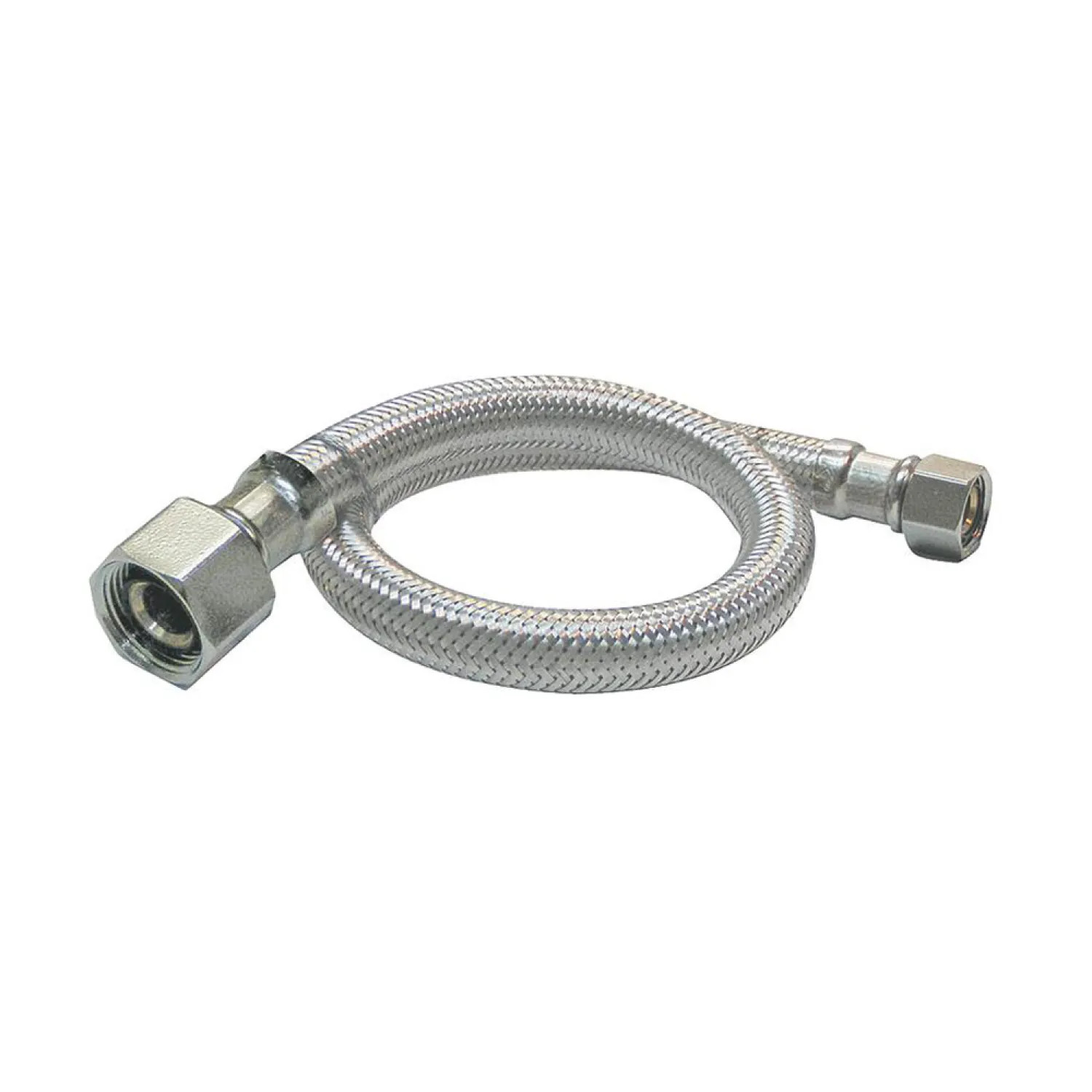 Plumb Pak PP23818 Plumb Pak PP23818 EZ Faucet Supply Tube, 1/2 in, FIP, 20 in L, Stainless Steel