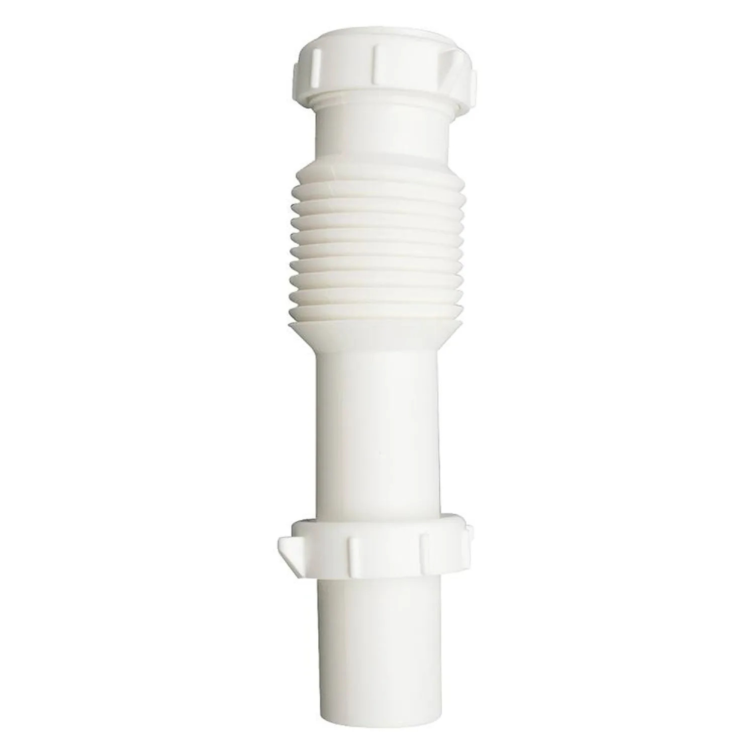 Plumb Pak PP812-7 Plumb Pak Flex N Fix PP812-7 Sink Tailpiece, 1-1/2 in Dia X 7 in L, Slip Joint/Direct Connect, Plastic