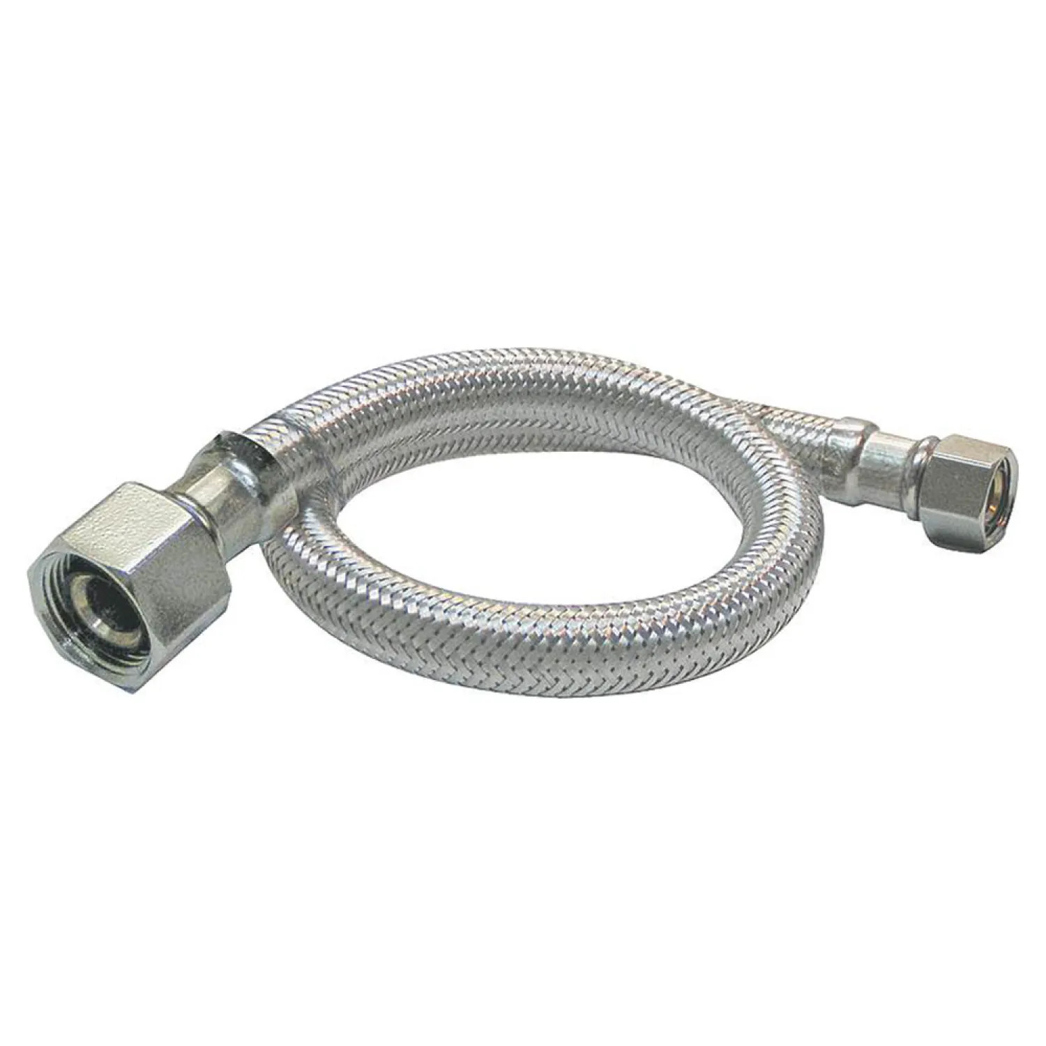Plumb Pak PP23803 Plumb Pak PP23803 Faucet Supply Tube, 3/8 X 1/2 in, Compression X FIP, 20 in L, Stainless Steel