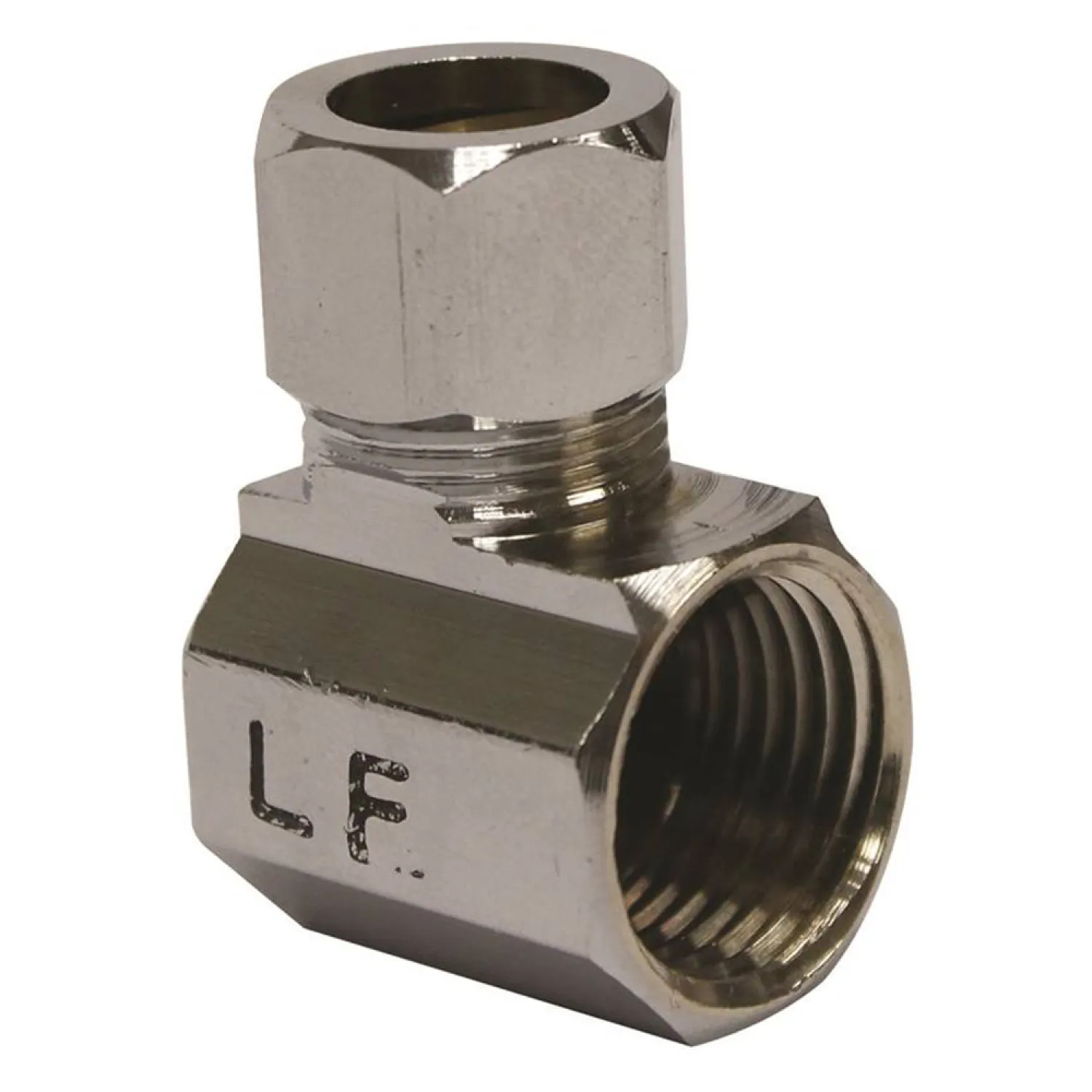 Plumb Pak PP69PCLF Plumb Pak PP69PCLF Water Supply Connectors, Angle, 1/2 In FIP X 1/2 In OD