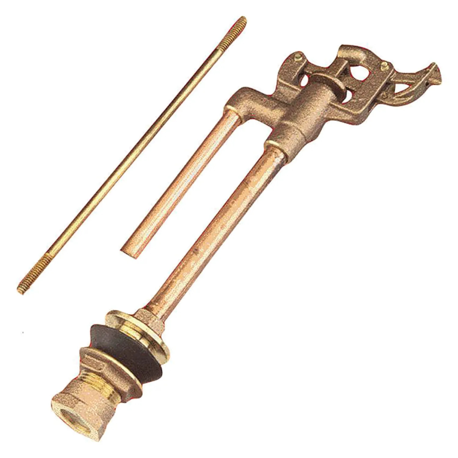 Plumb Pak PP830-12 Plumb Pak PP830-12 Toilet Ballcock, For Use With 8-1/2 in or Higher Mansfield and Other Toilet Tank, Brass