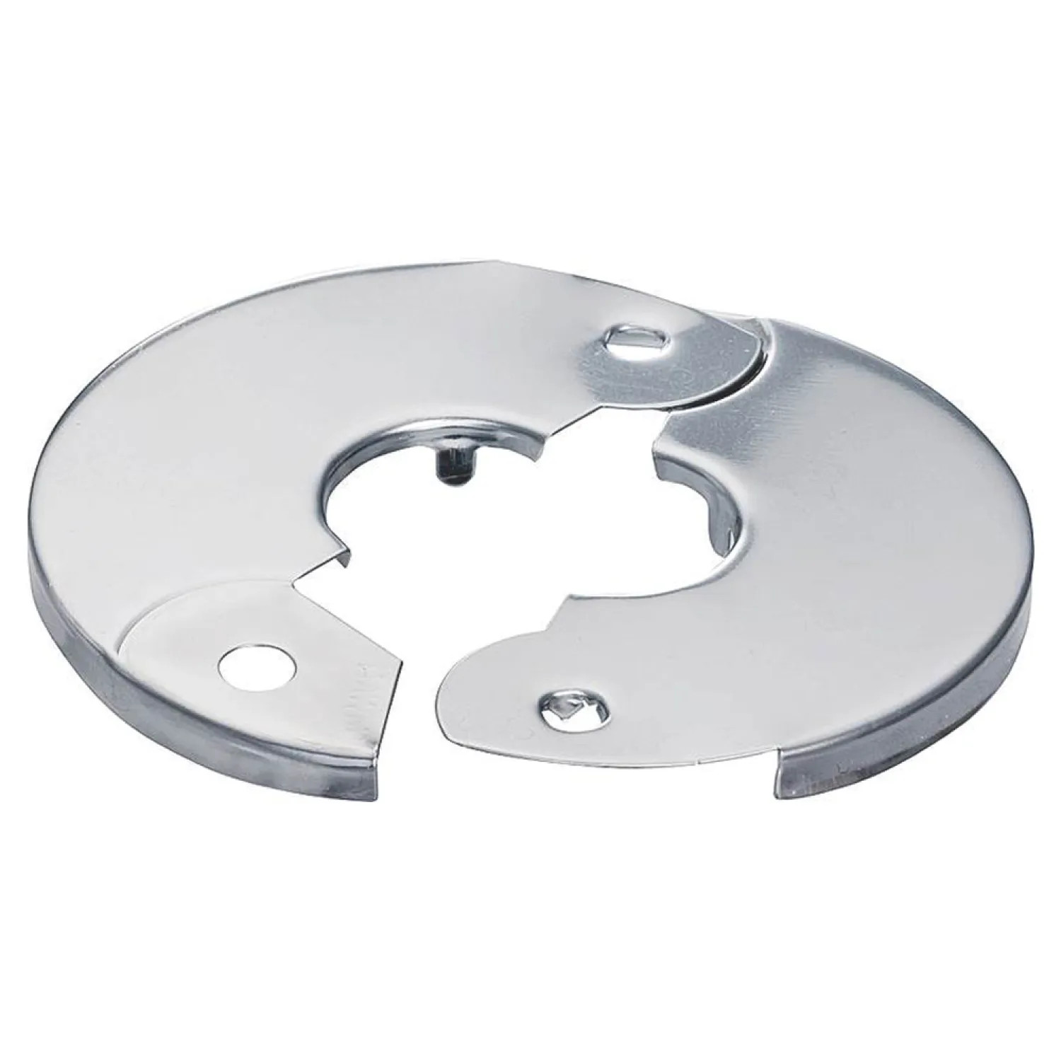 Plumb Pak PP857-2 Plumb Pak PP857-2 Hinged Floor and Ceiling Plate, 3/8 in IPS, Chrome Plated