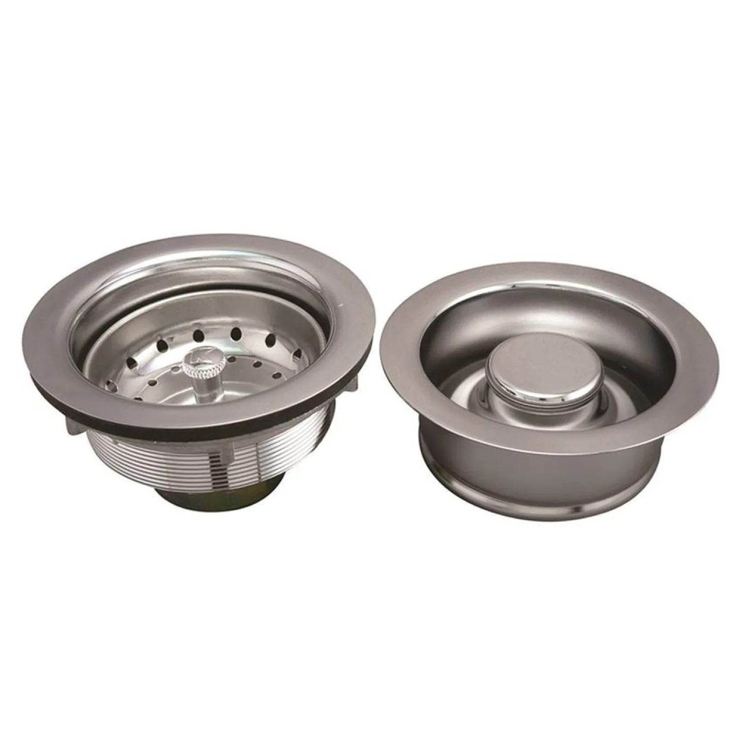 Plumb Pak K5475 PlumbPak K5475 Sink Basket Strainer Assembly With Fixed Post, Stainless Steel
