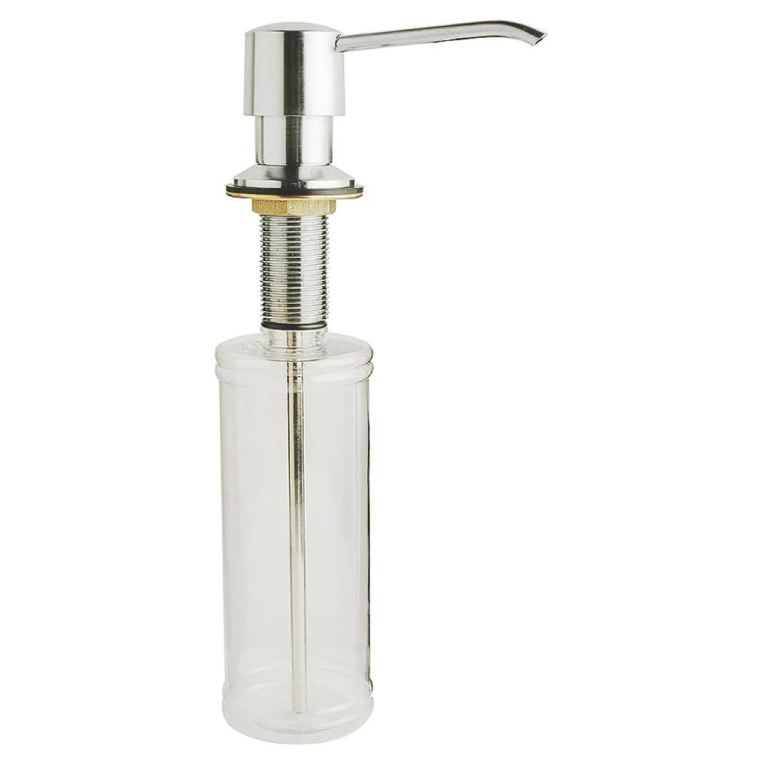 Plumb Pak PP4801 PlumbPak Premium 10 Oz. Soap/Lotion Dispenser, Modern, Chrome Plated - PP480-1