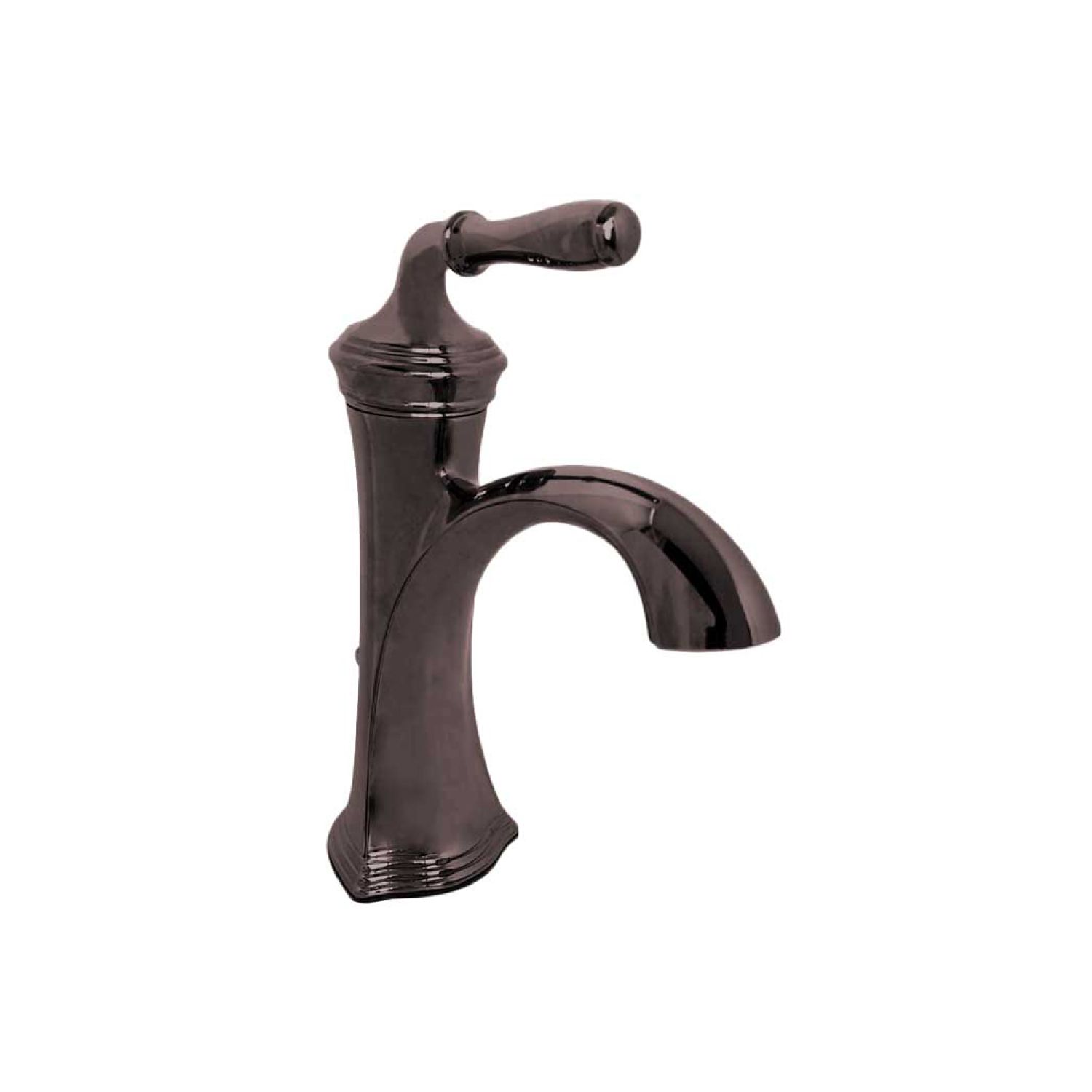 Kohler 193-4-2BZ Kohler Devonshire Single-Handle Bathroom Sink Faucet with Pop-Up Drain, Top Lever Handle, 1.2 GPM, Oil Rubbed Bronze - K-193-4-2BZ
