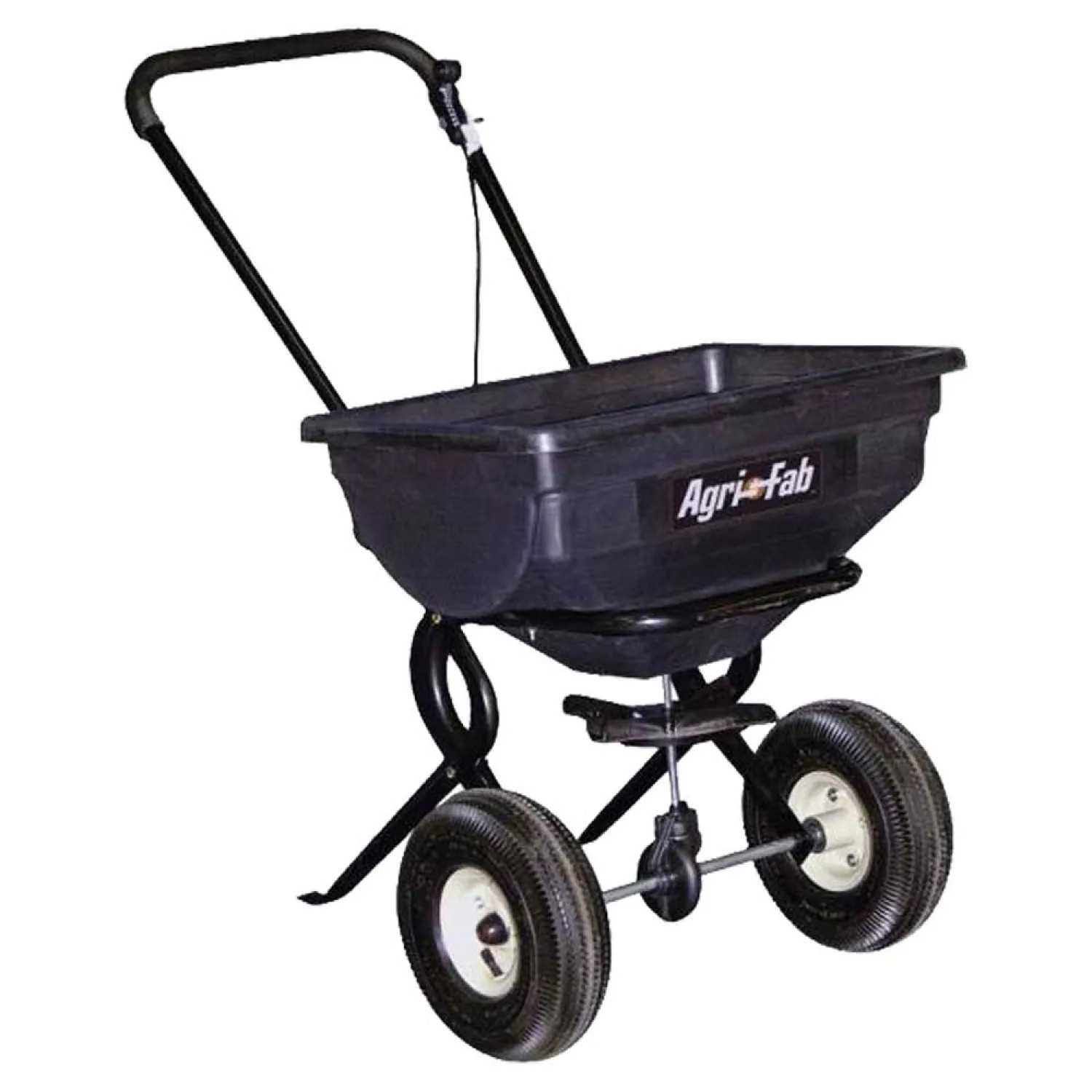 Agri-Fab 45-0388 Agri-Fab 45-0388 Push Broadcast Spreader, 85 lb, 14200 sq-ft, Fertilizer, Salt, Ice Melt