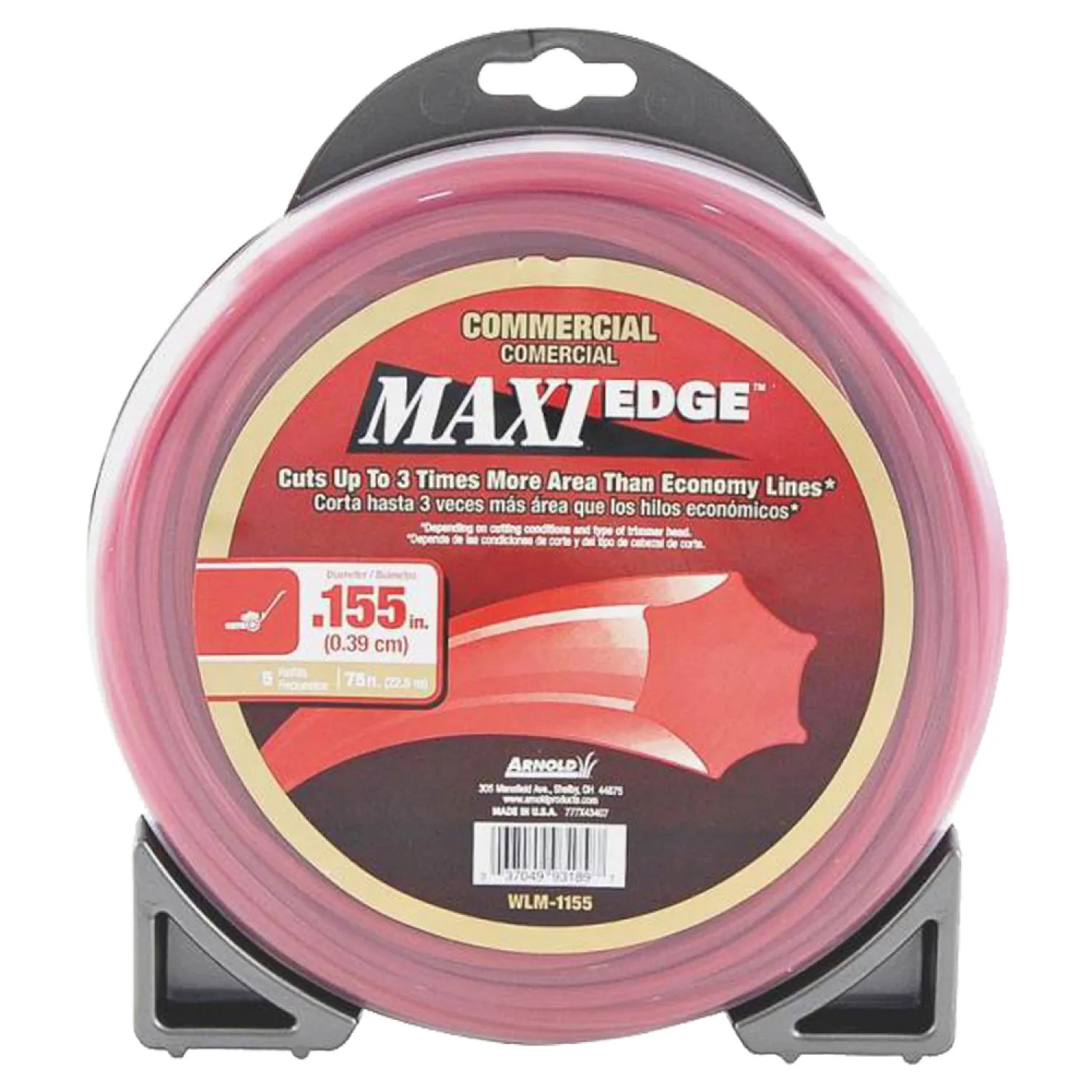 Arnold 490-030-0034 Maxi Edge 490-030-0034 Trimmer Line, For Use With MTD, Swisher, Poulan Walk Behind String Trimmers