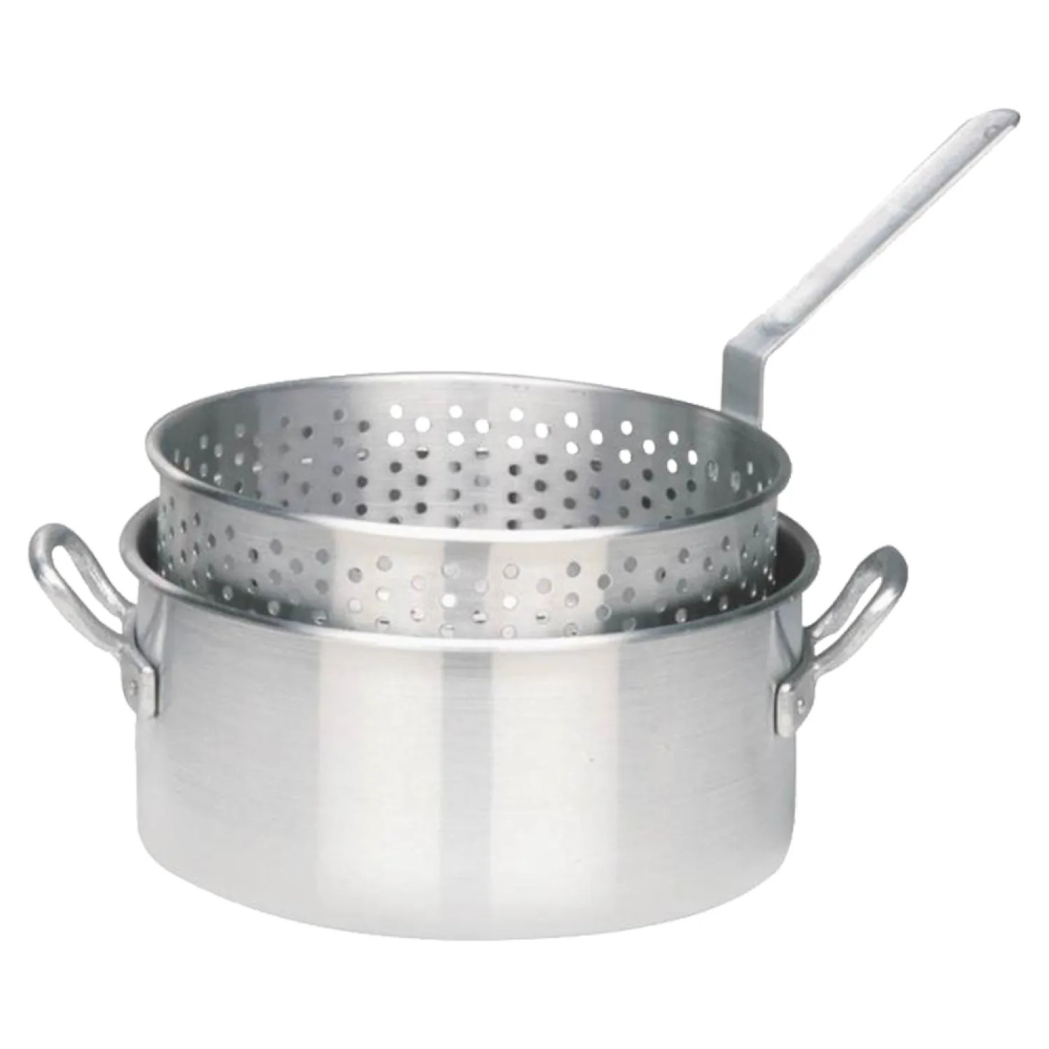 Barbour 1201 Barbour Bayou Classic Fryer Pot With Perforated Basket, 10 qt Capacity, 12 in Dia 5 in H
