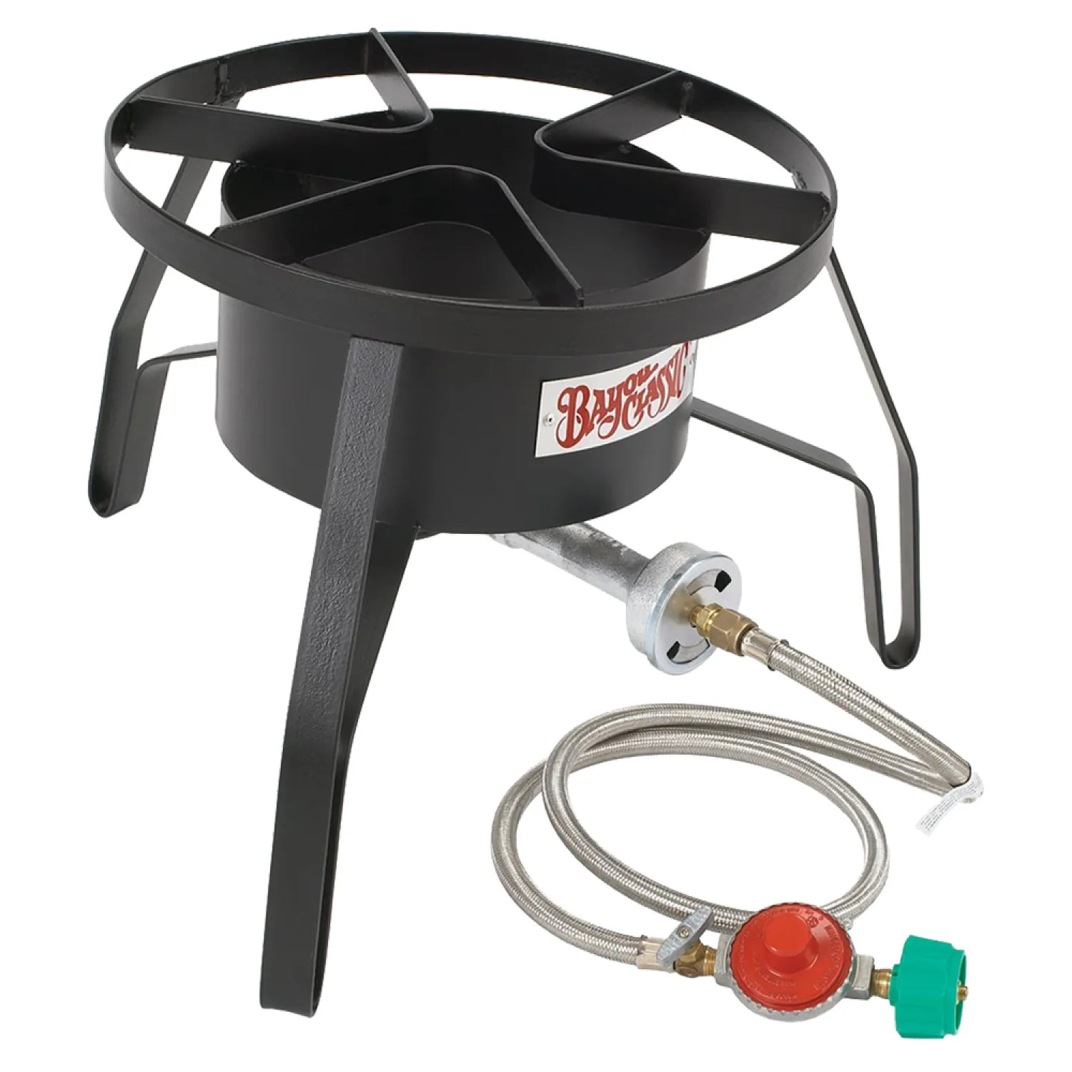 Barbour SP10 Barbour Bayou Classic SP10 High Pressure Gas Cooker With Wind Screen, LPG, Steel Frame