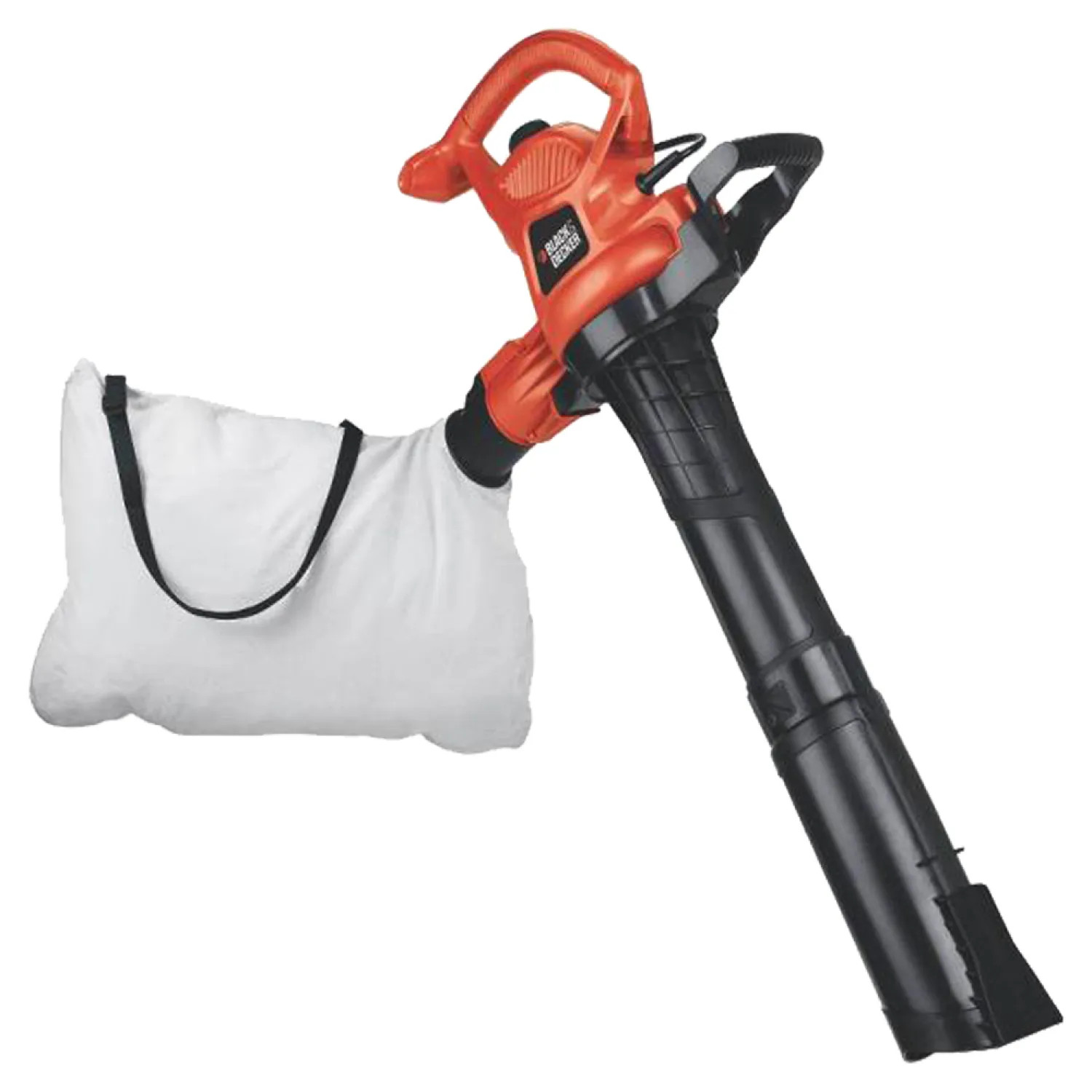 Black & Decker BV3600 Black & Decker BV3600 Heavy Duty Blower/Vacuum/Mulcher, 180/230 mph, 12 A, Black