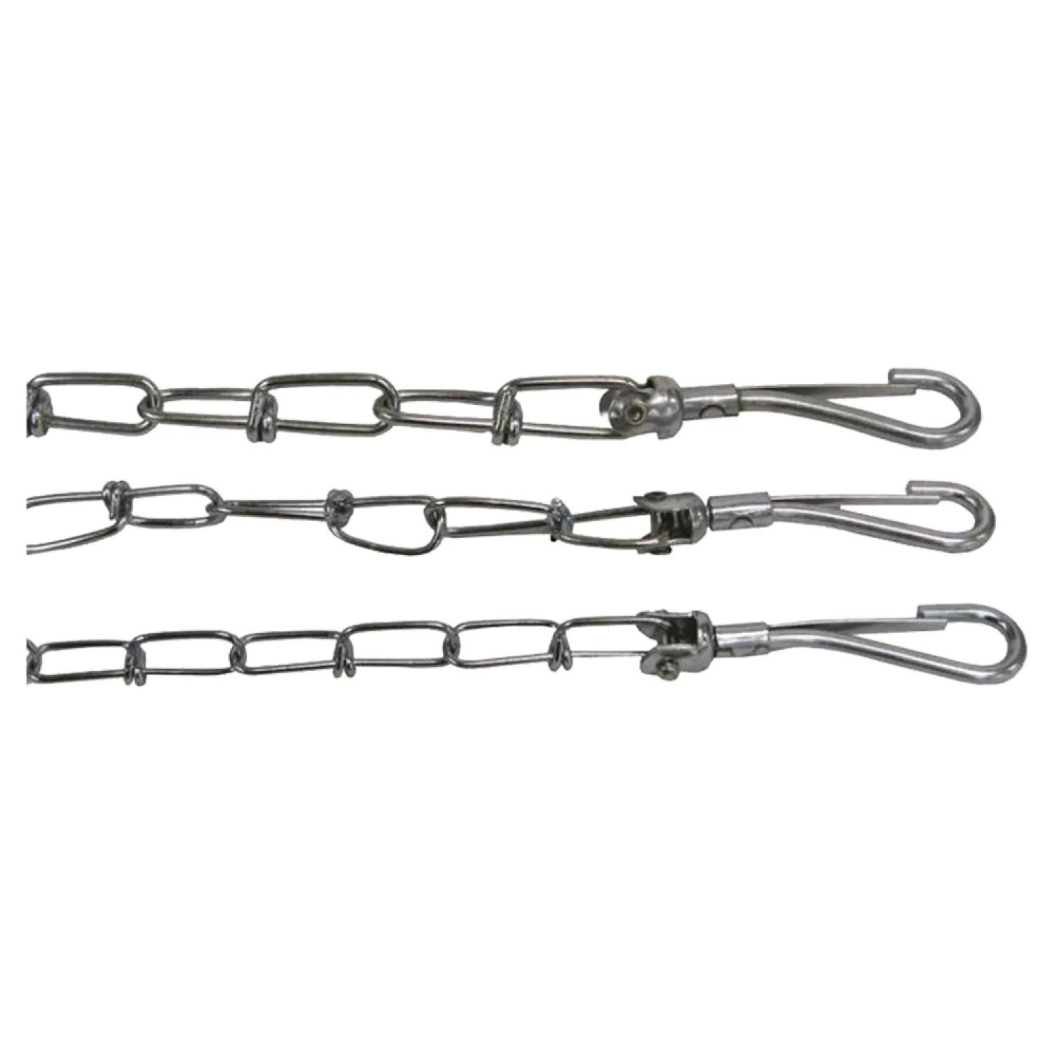 Boss Pet 43715 Boss Pet 43715 Pet Tie Out Chains, Twist Chain W/Swivel Snap, 3.5 x 15 mm x Ft