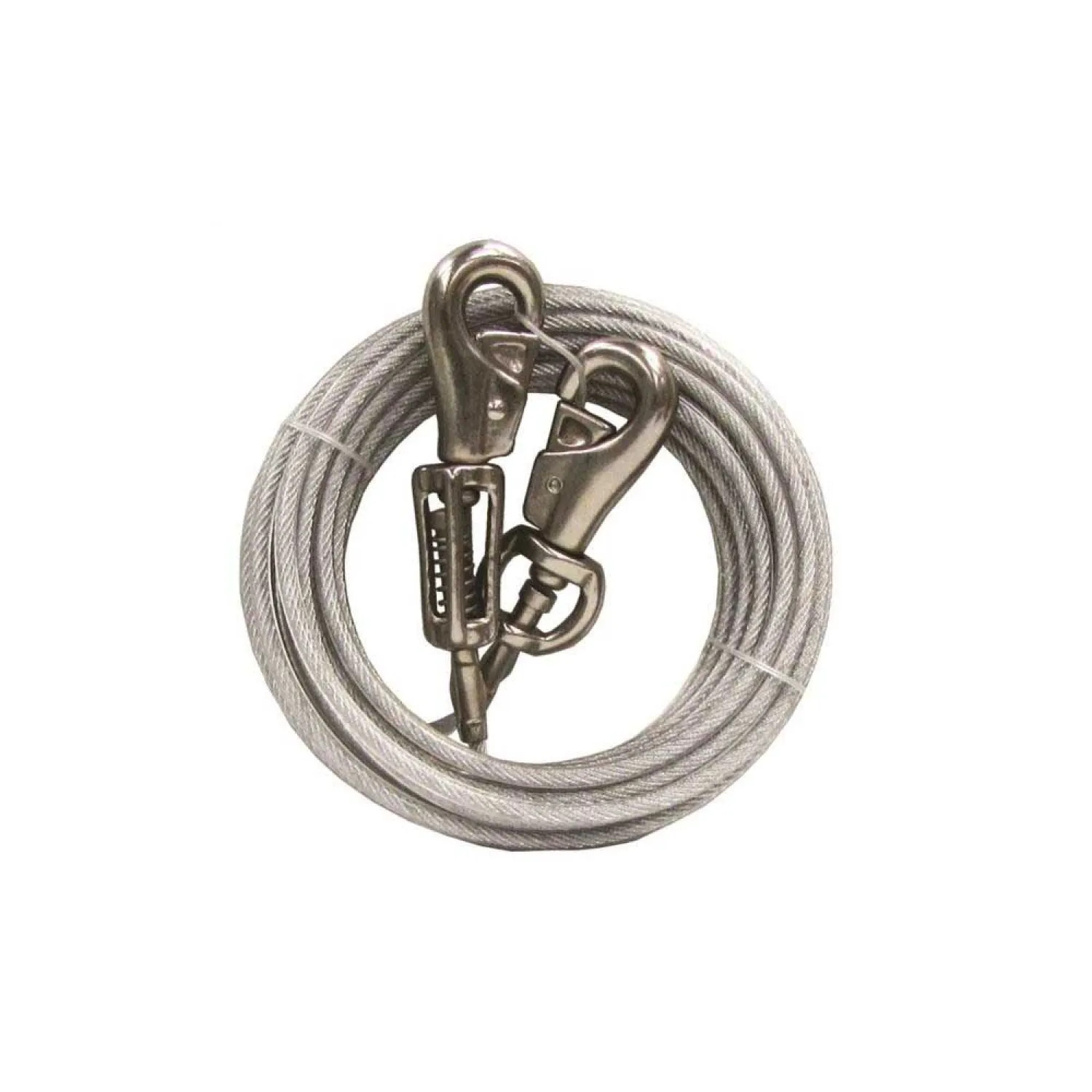 Boss Pet Q5715SPG99 Boss Pet Q5715SPG99 Pet Tie Outs, With Spring, 15 Ft Lgth