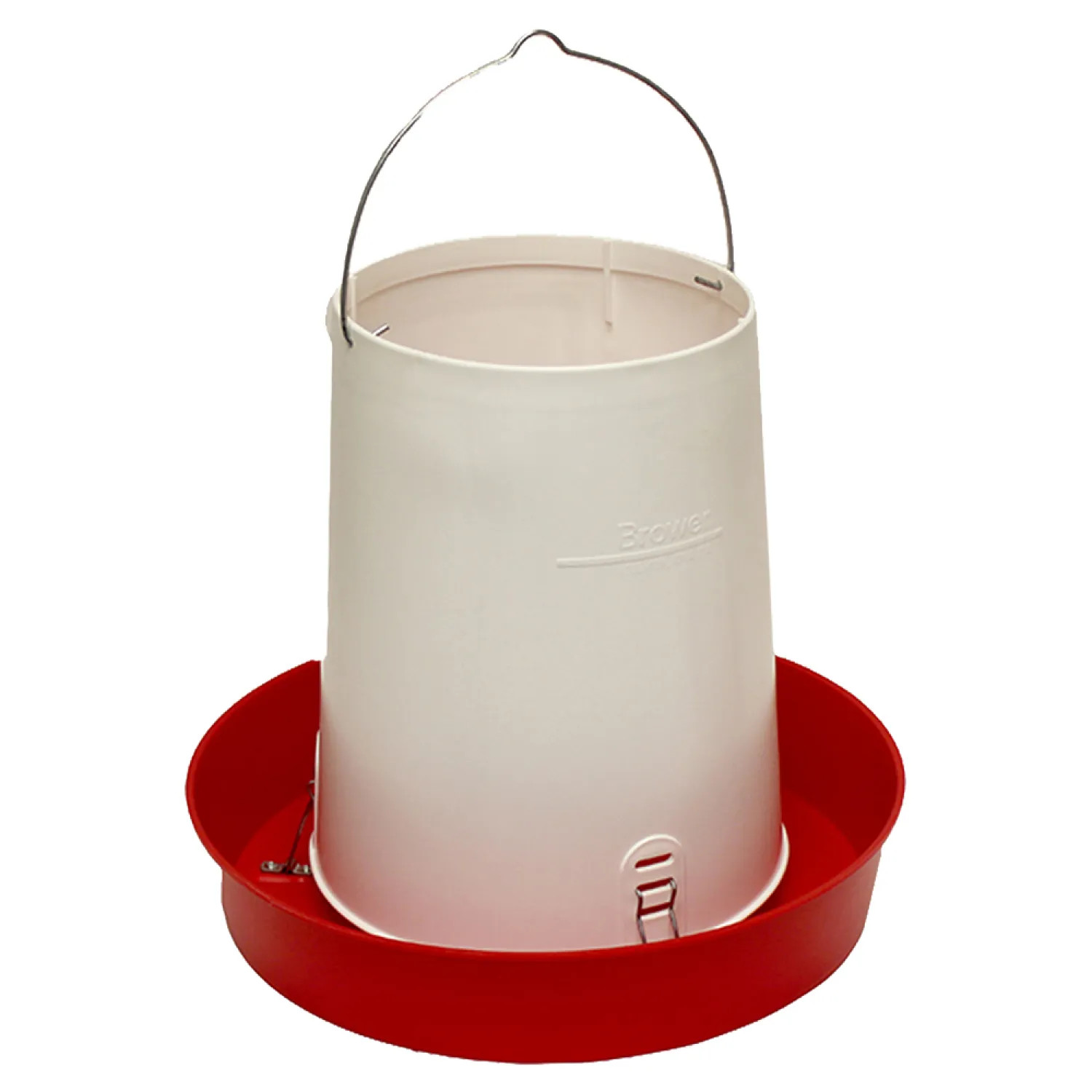 Brower HF30 Brower HF30 Hanging Feeder, 30 lb Capacity, 16-1/2 in Dia 14-5/8 in H, Polyethylene