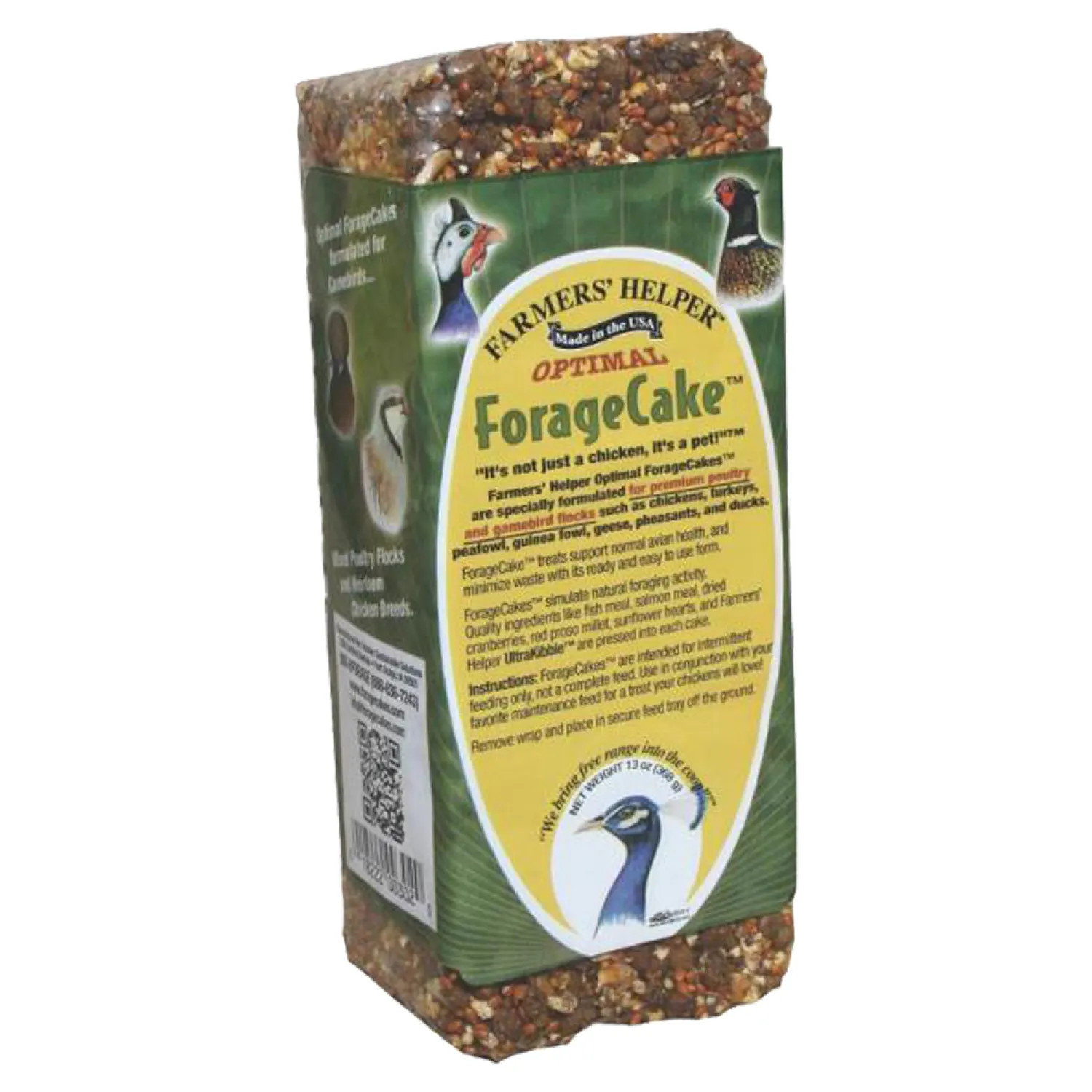 C&S Products CS08302 C&S Products Farmers Helper Optimal Forage Cake, 13 oz