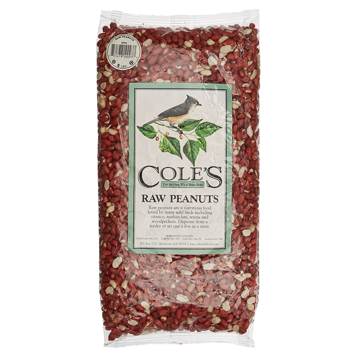 Coles RP05 Coles Wild Bird RP05 Bird Seed, 5 lb, Bag