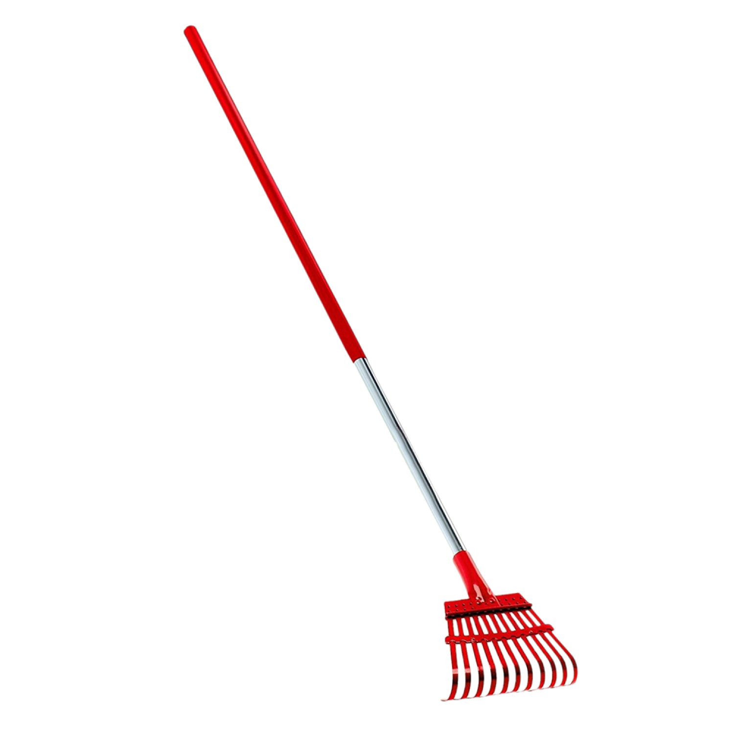 Corona RK 62060 Corona Clipper RK 62060 Fixed Tine Shrub Rake With Anti-Slip Vinyl Sleeved, 8 in W Head, 11 Tine
