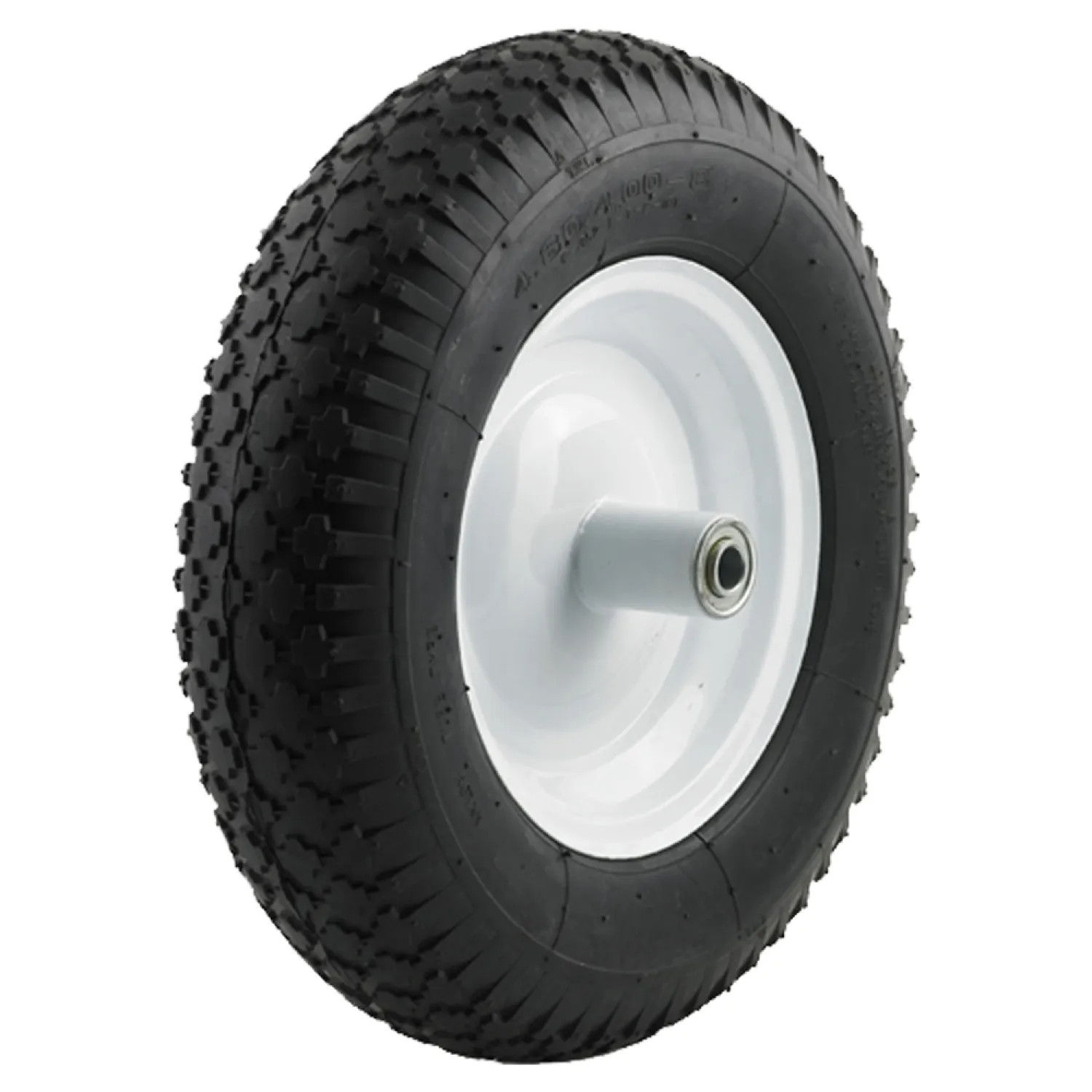 DH Casters W-PN16480K4C DH Casters W-PN Light/Medium Duty Pneumatic Wheel, 16 in Dia, 325 lb