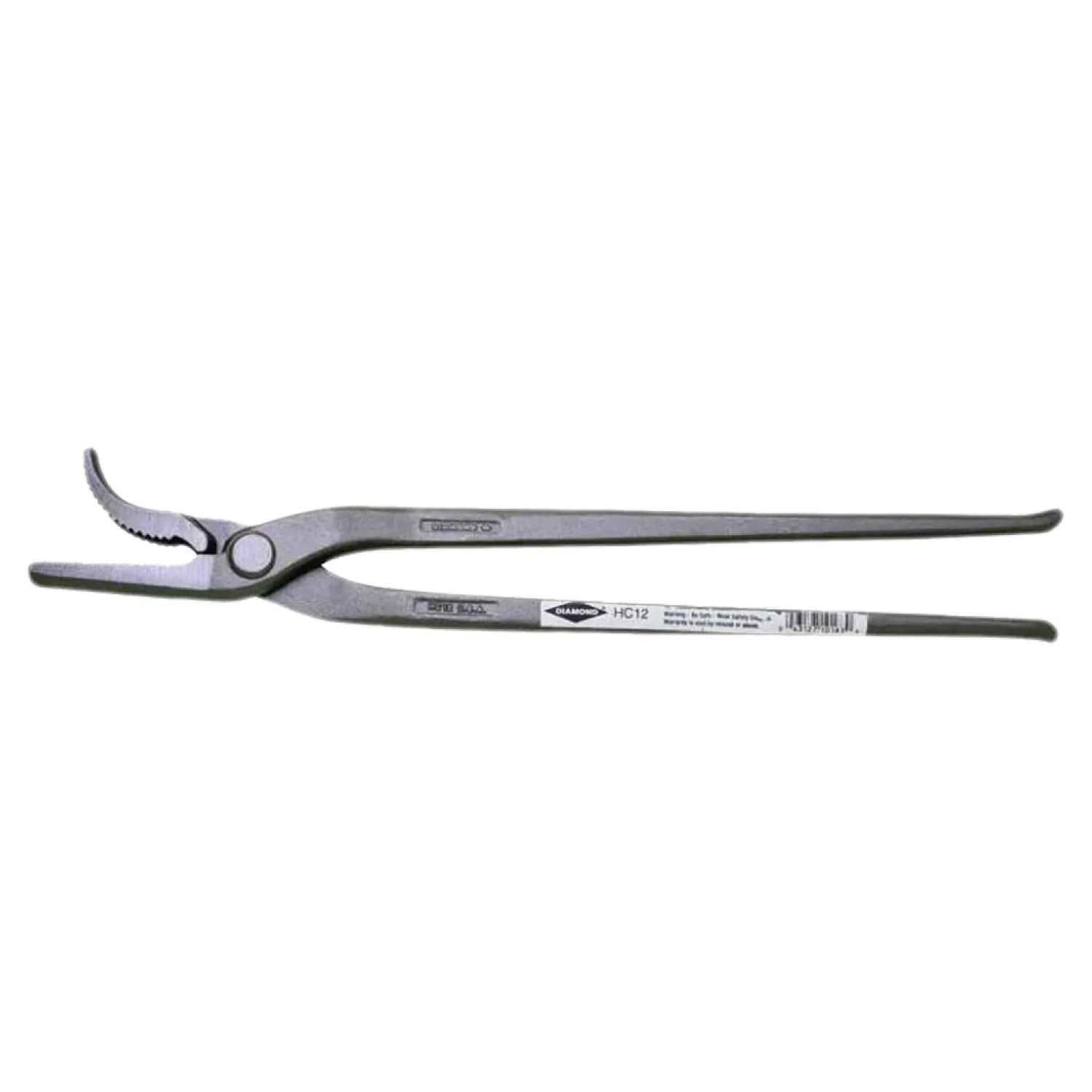 Diamond Farrier HC12 Diamond HC12 Farrier Clincher With Button Rivet, 12 in OAL, Forged Steel