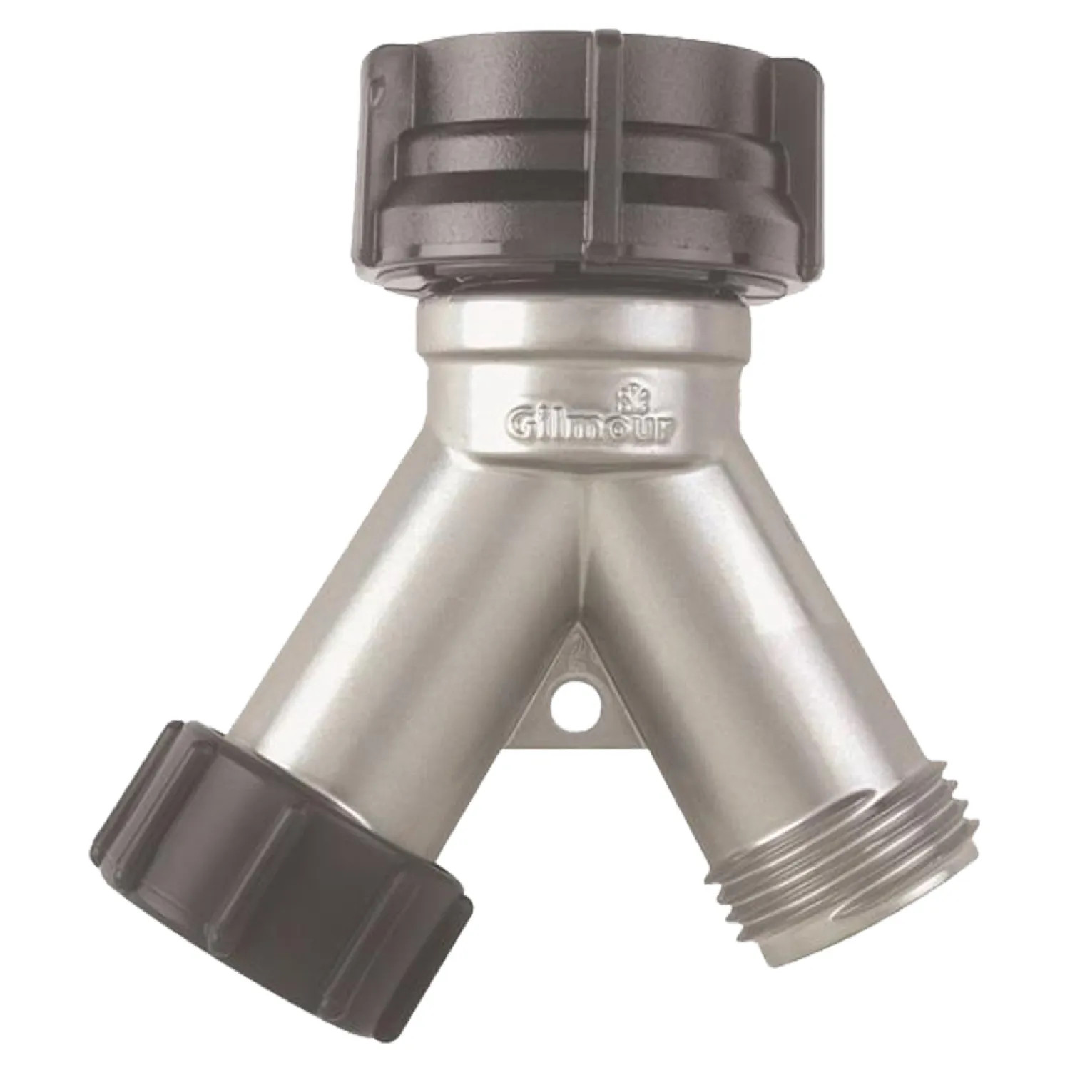 Gilmour 08Y Gilmour 08Y Hose Y-Connector With End Cap, Zinc Die-Cast