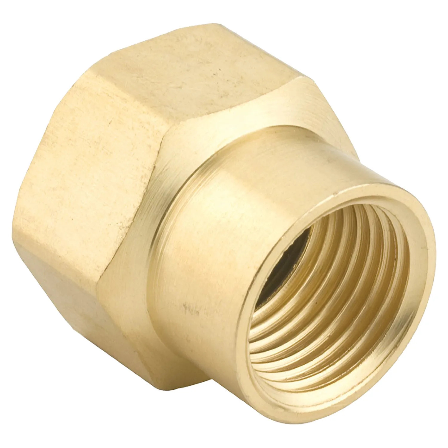 Gilmour 5FP7FH Gilmour 5FP7FH Double Hose Connector, 1/2 X 3/4 in, FNPT X Female NH, Solid Brass