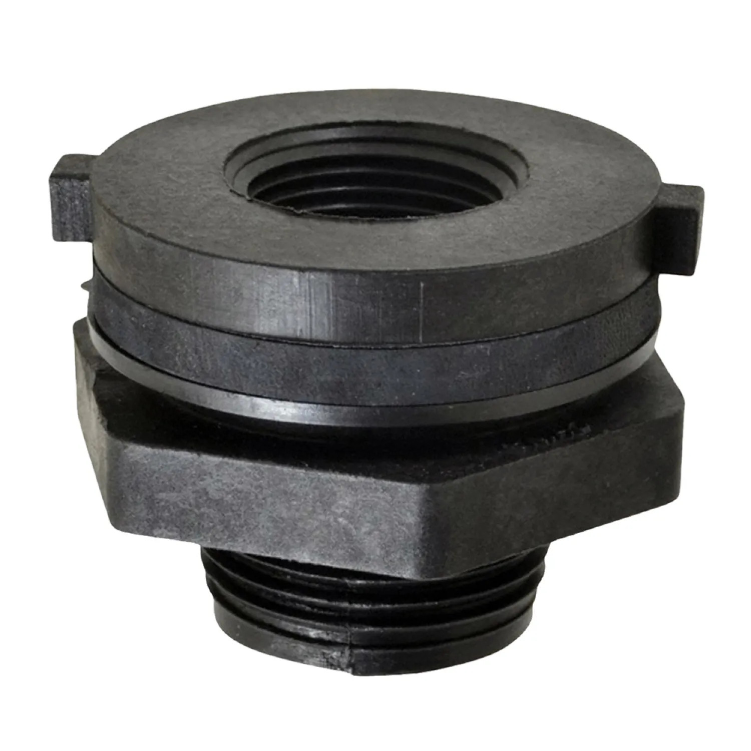 Green Leaf TF12P-E Green Leaf TF12P-E Tank Fitting, 1/2 in, FPT, Polypropylene