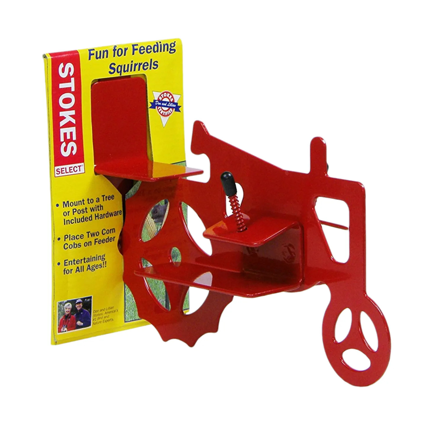 Hiatt 38055 Stokes Select 38055 Tractor Corn Cob Feeder, Red