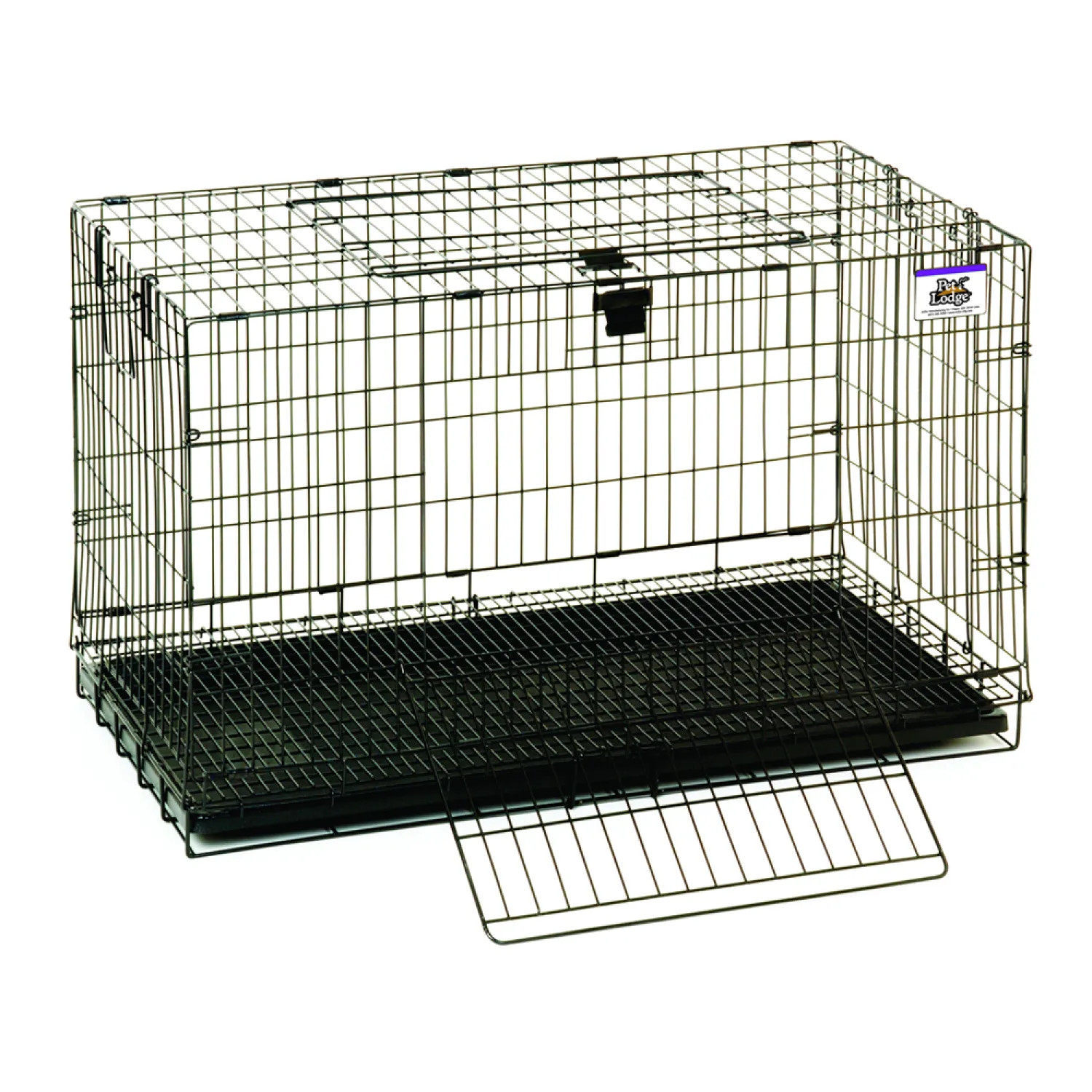 Miller Mfg 150910 Pet Lodge 150910 Pop Up Rabbit Cage, 31 in L X 20 in W X 17 in H, Chew Proof Metal