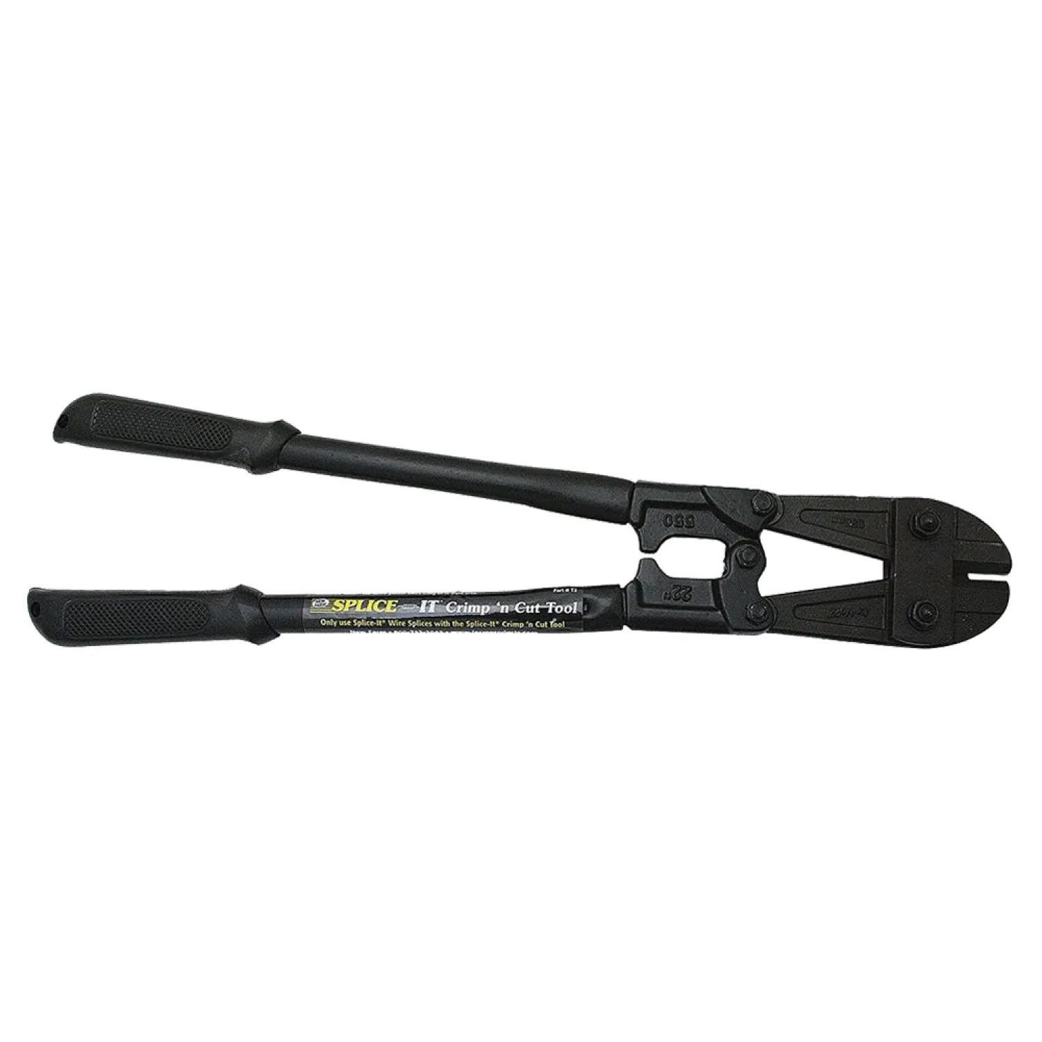 New Farm T2 Splice-It T2 Dual Purpose Heavy Duty Crimp and Cut Tool, 22 in OAL