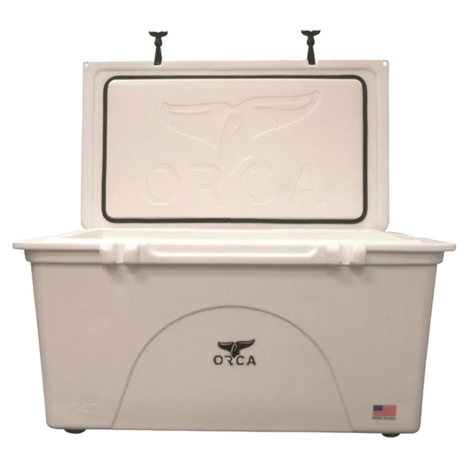 Orca ORCW140 ORCA ORCW140 Roto-Molded Cooler, 140 qt, Up To 10 Days Ice Retention Time, Premium Insulation, 40 in L x 23-1/2 in W