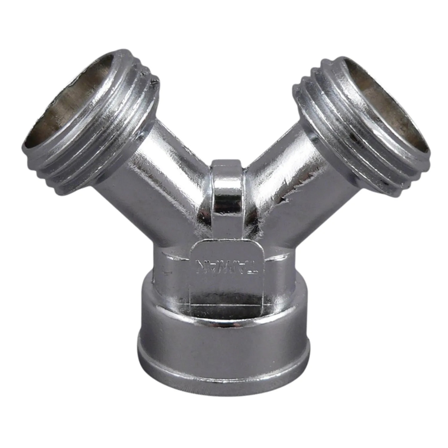 Plumb Pak PP850-1 Plumb Pak PP850-1 Hose Y Connector, Cast Metal, Chrome Plated