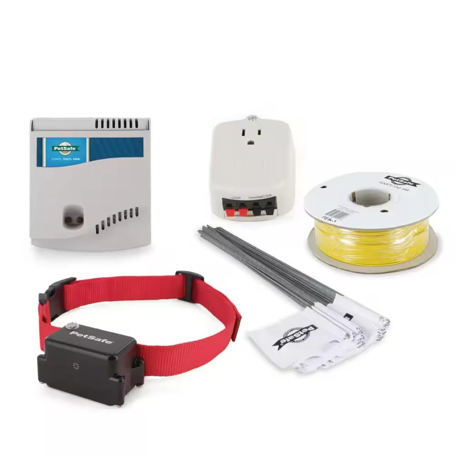 Radio Systems HIG11-11052 PetSafe Stubborn Dog In-Ground Fence Kit with Adjustable Waterproof Collar, 110 V - HIG11-11052