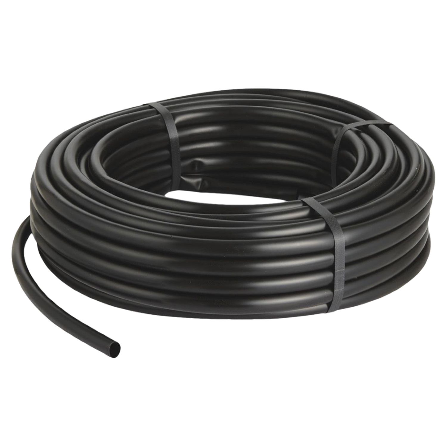 Raindrip 061010P Raindrip 061010T Drip Tubing, 5/8 in 100 ft L, Carbon Black