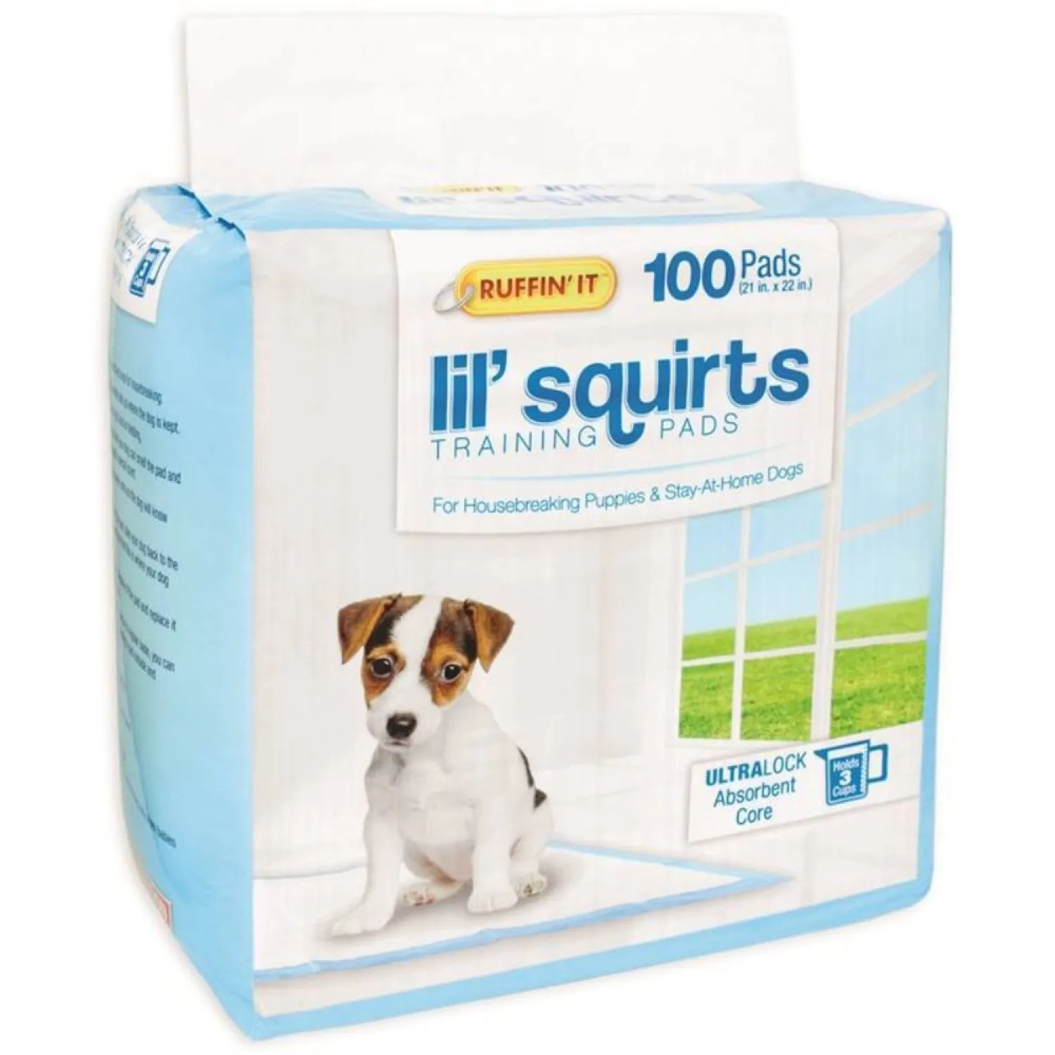 Rhode Island 82100 Rhode Island 82100 Ruffin It  Lil Squirts Dog Training Pads, 100 Count