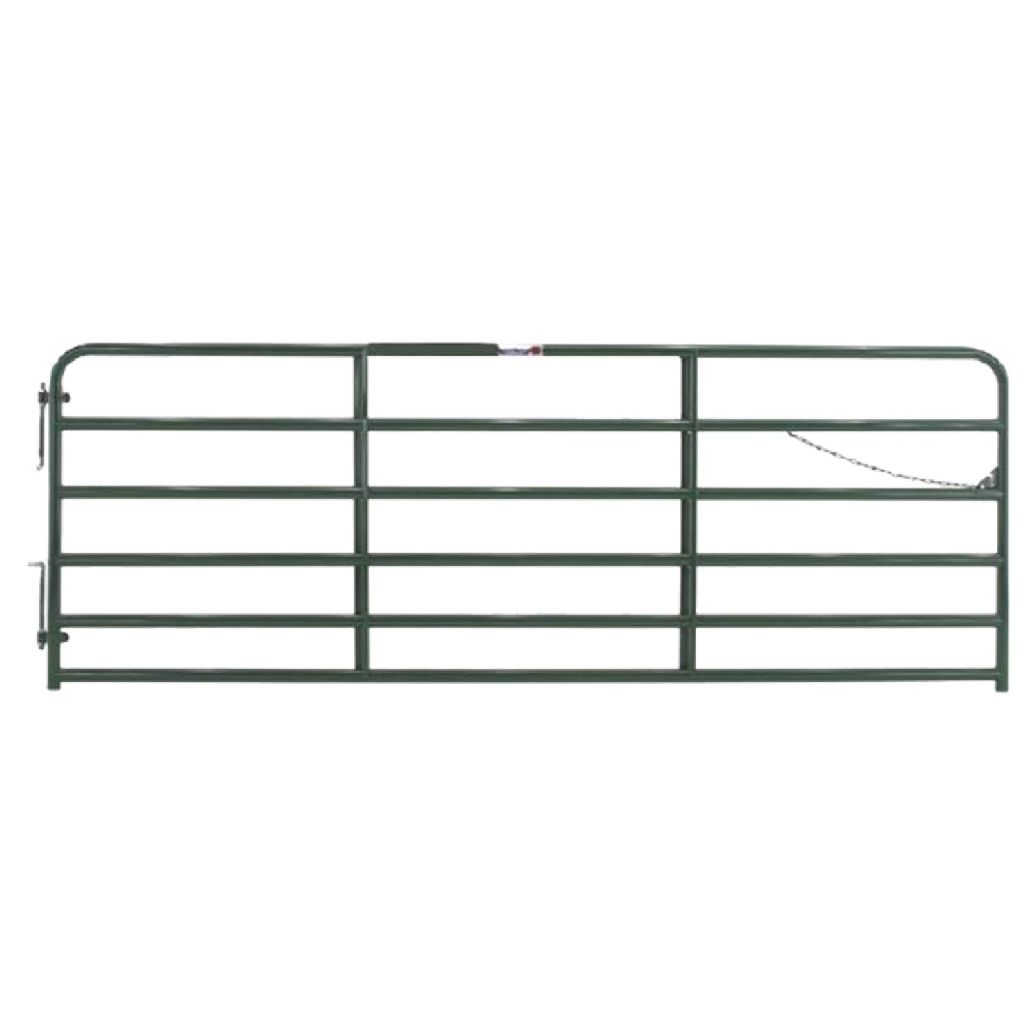Tarter 2GG6 Tarter Gate 2GG6 Extra Heavy Duty Safety Gate, 2 in, 52 in W X 6 ft H, Steel