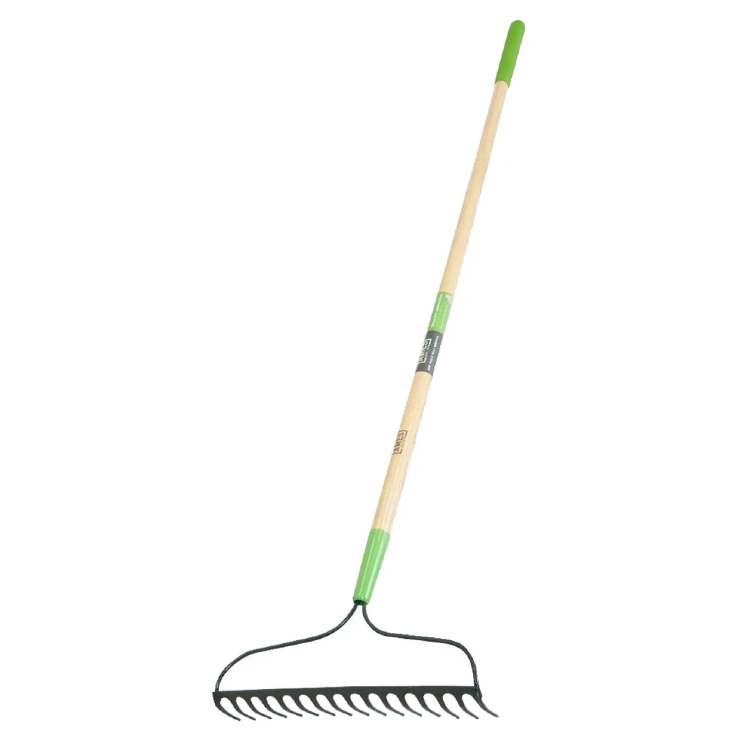 Ames 2825300 Ames 2825300 Bow Rake, 15-3/4 in W, 16 Tine, 57-1/2 in Handle