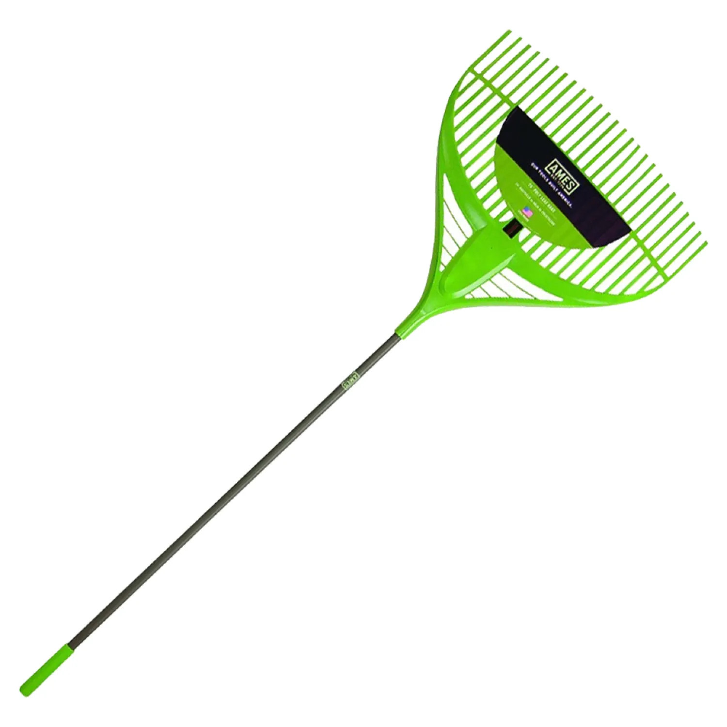 Ames 2915806 Ames 2915806 Leaf Rake, 26-1/2 in W, 26 Tine, 60 in Handle