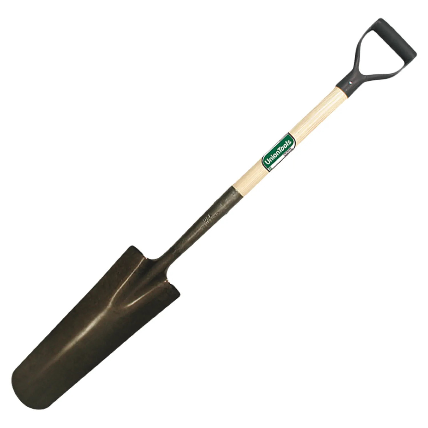 Open Back 4 Inch Ames True Temper 47108 Round Point Drain Spades, Open Back, 4-3/4x16 ...
