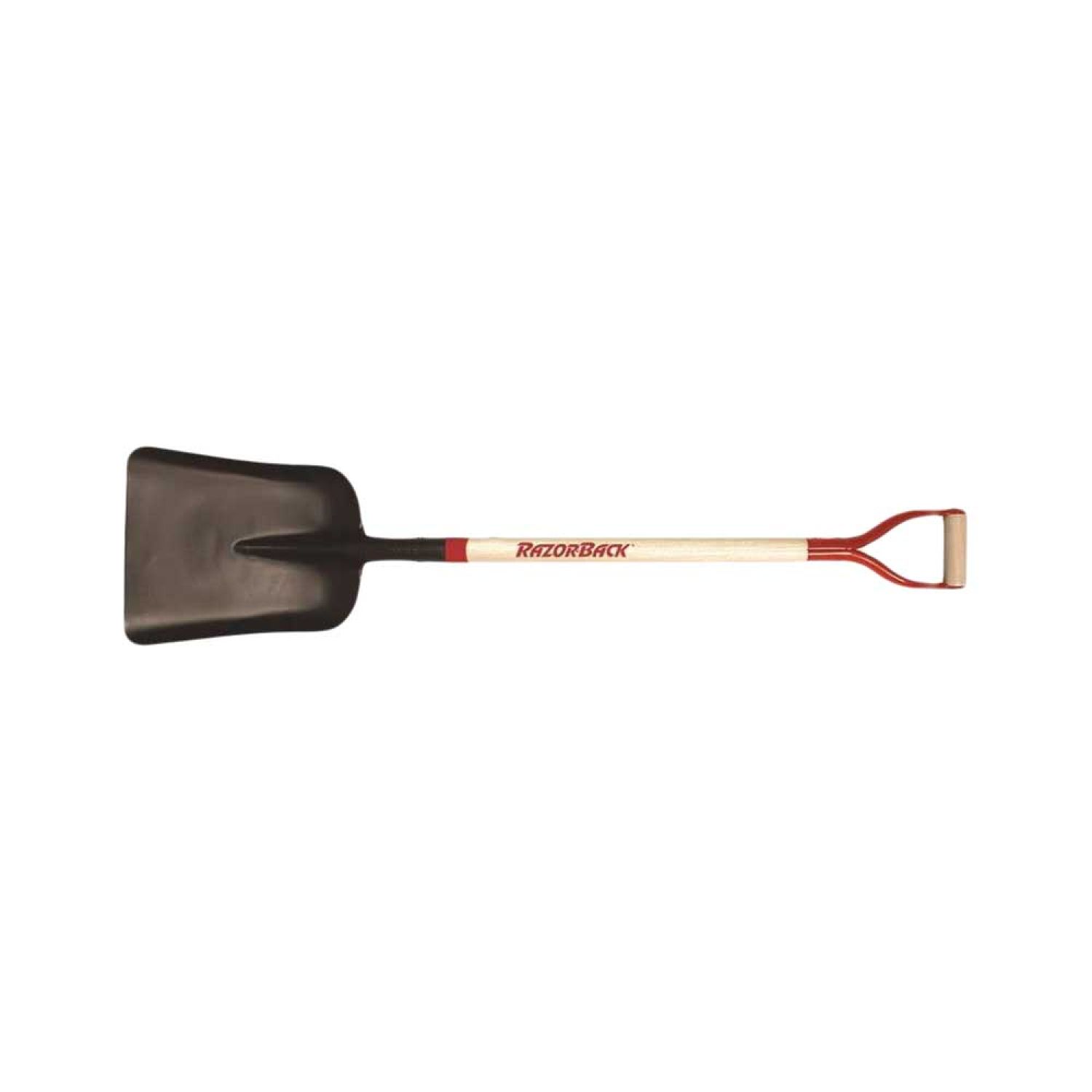 Ames 79809 Union Tools 79809 General Purpose Scoop With D-Grip, 11-1/2 in W X 14-1/2 in L, 34 in