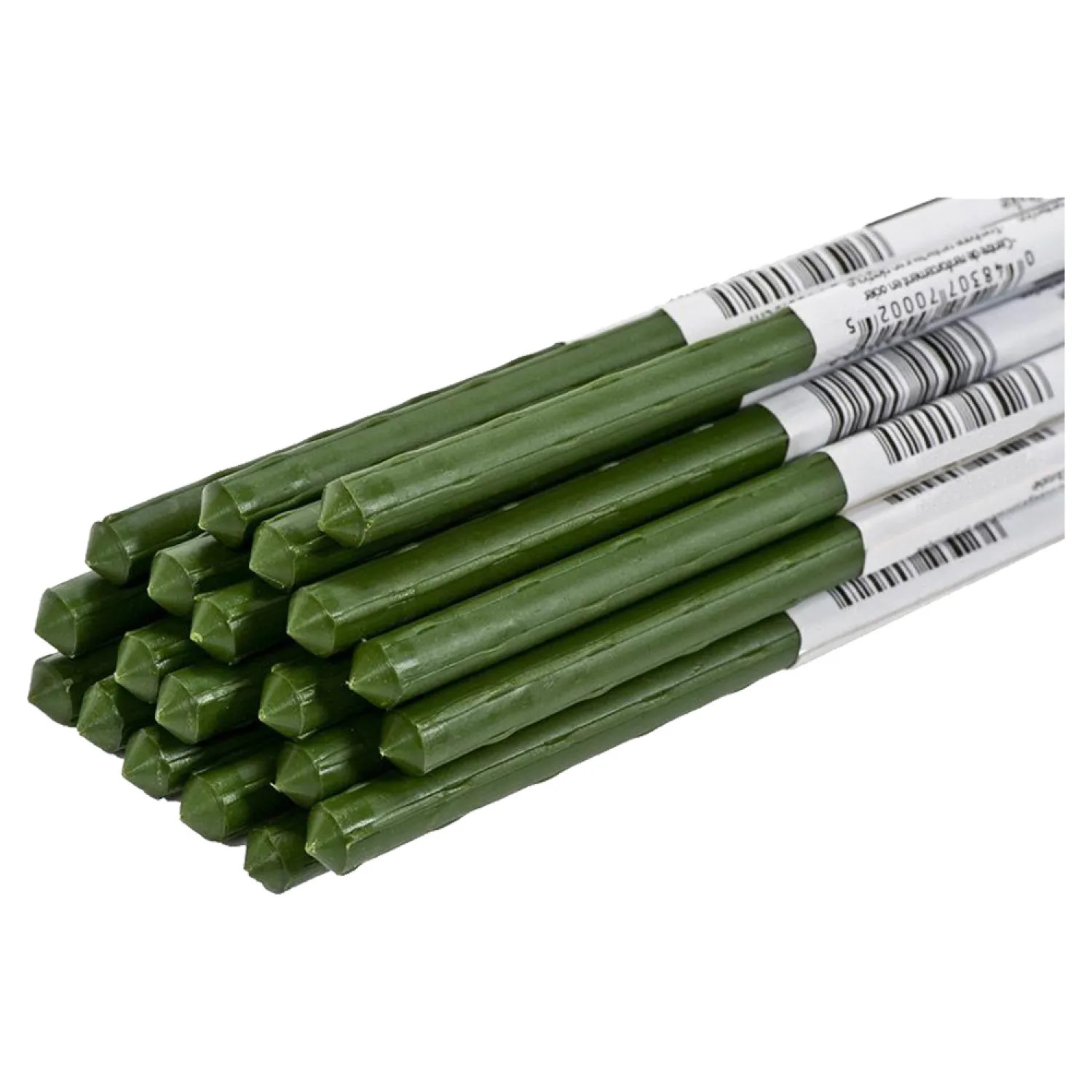 Woodstream ST6 Gardener's Blue Ribbon Outdoor Seasons ST6-6 Sturdy Stake 6 ft L x 7/16 in W, Steel, Plastic Coated