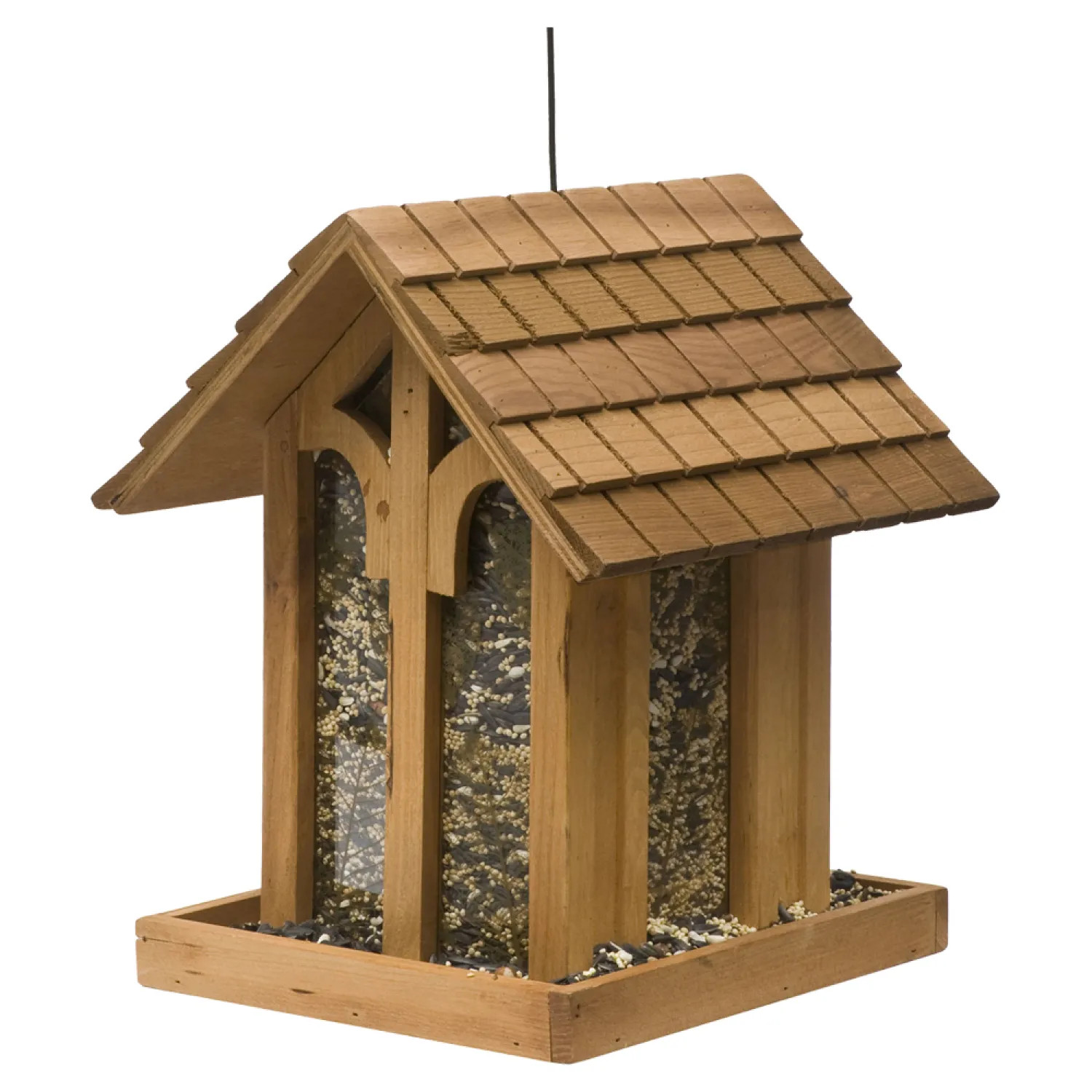 Woodstream 50172 Perky Pet Birdscapes, Betsy Fields Bird Feeder, 3.6 lb Capacity, 11.05 in W x 13.23 in L