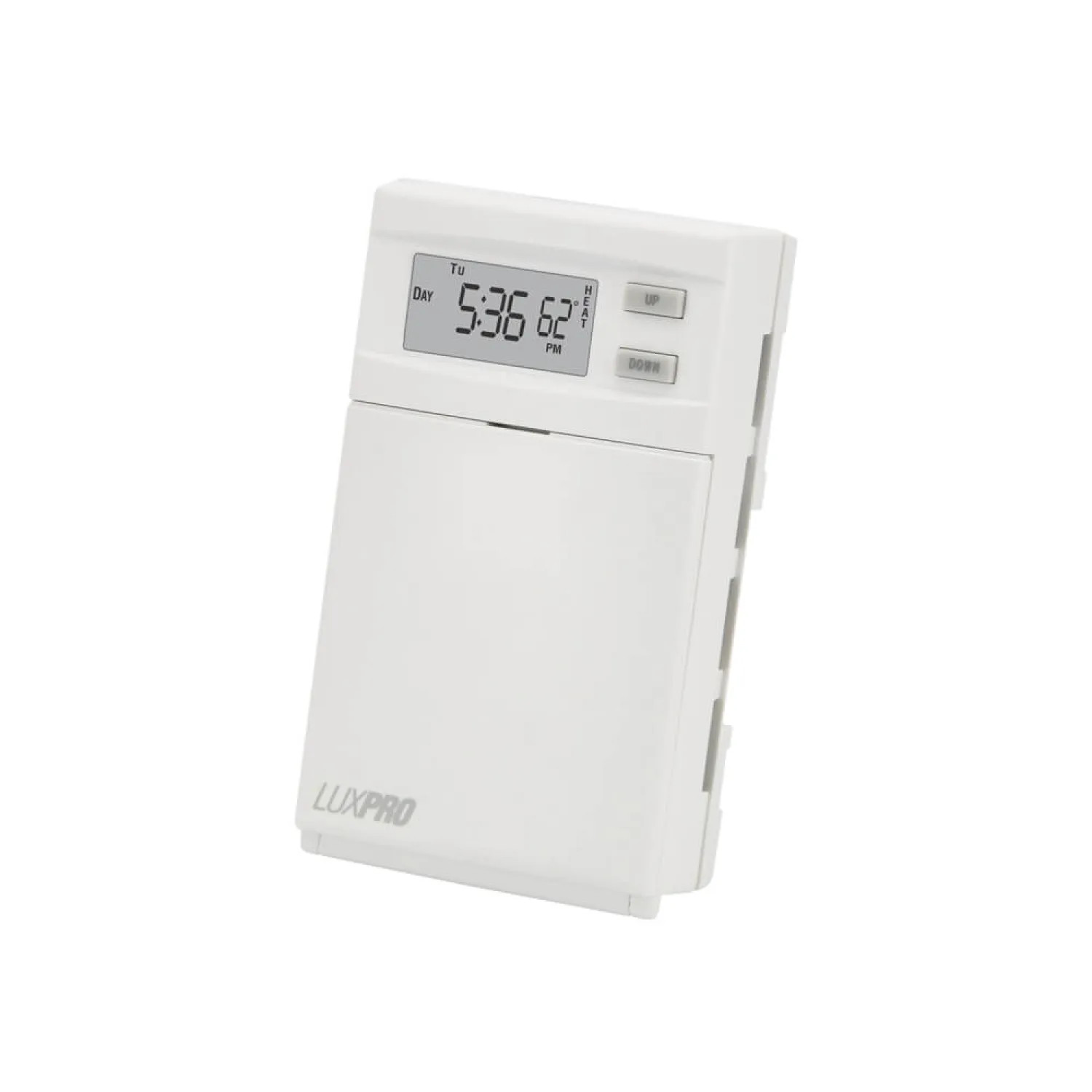 LuxPro PSPLV512 Lux Pro Programmable Line Volt Thermostat, Heat Only - PSPLV512