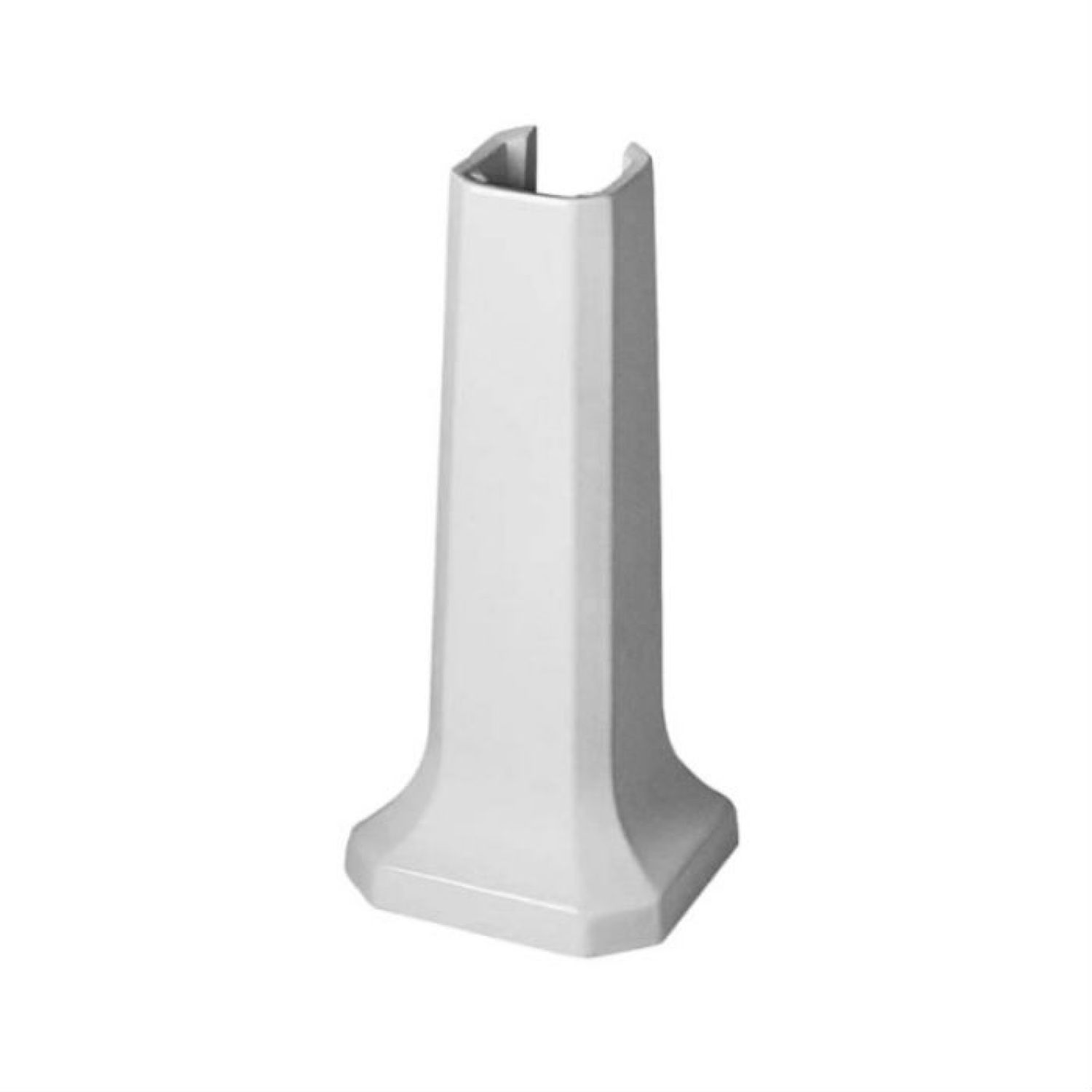Duravit 0857910000 Duravit 0857910000 1930 Series Ceramic Pedestal for Bathroom Sink 043860 in White