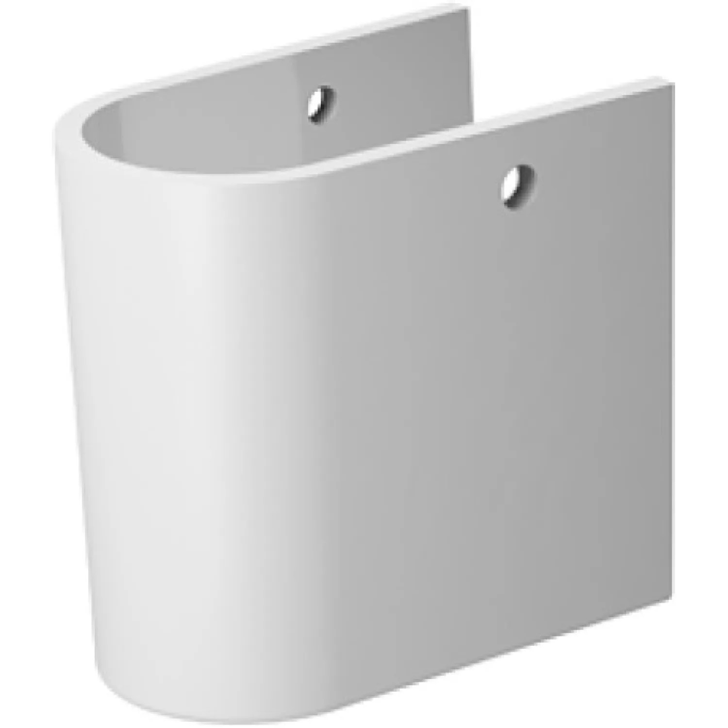 Duravit 858250000 Duravit 0858250000 White Bathroom Sink Siphon Cover