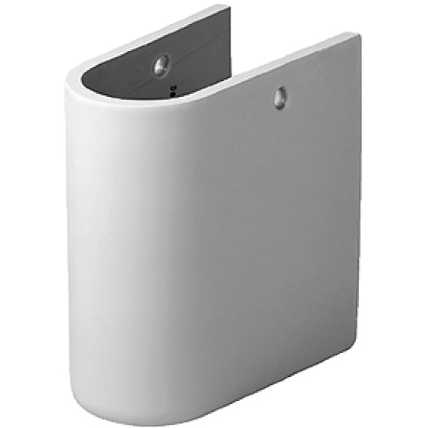 Duravit 865150000 Duravit 0865150000 Starck 3 Siphon Cover for Bathroom Sink in White