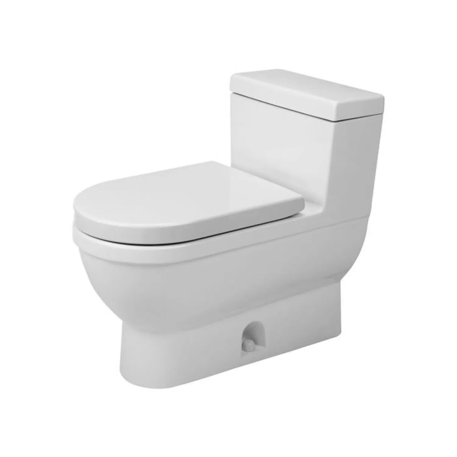 Duravit 2120010001 Duravit 2120010001 Starck 3 Single Flush One-Piece Floor Mounted Elongated Toilet - White