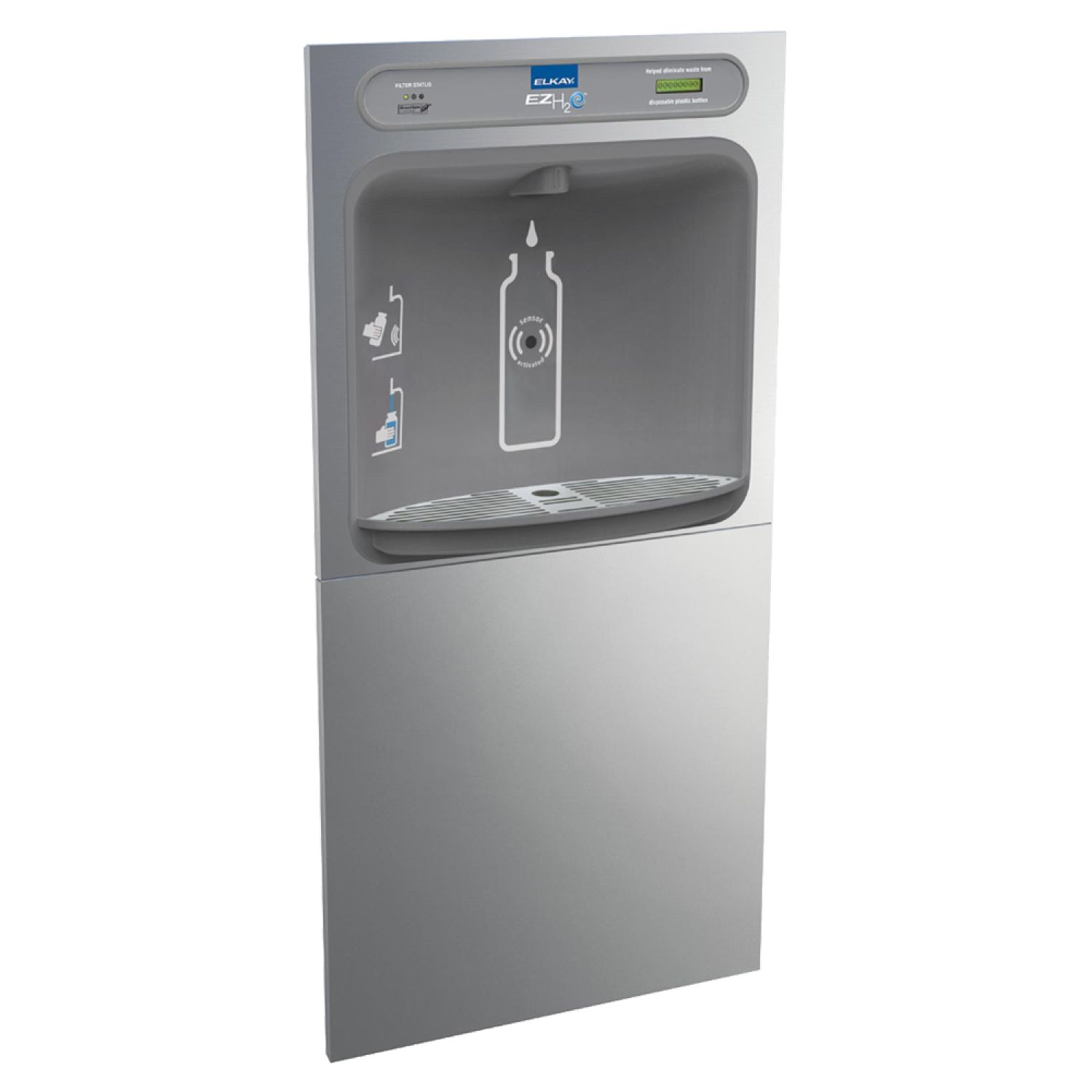 Elkay LZWSMDPK Elkay LZWSMDPK n EZ-H2O Recessed Bottle Filling Station