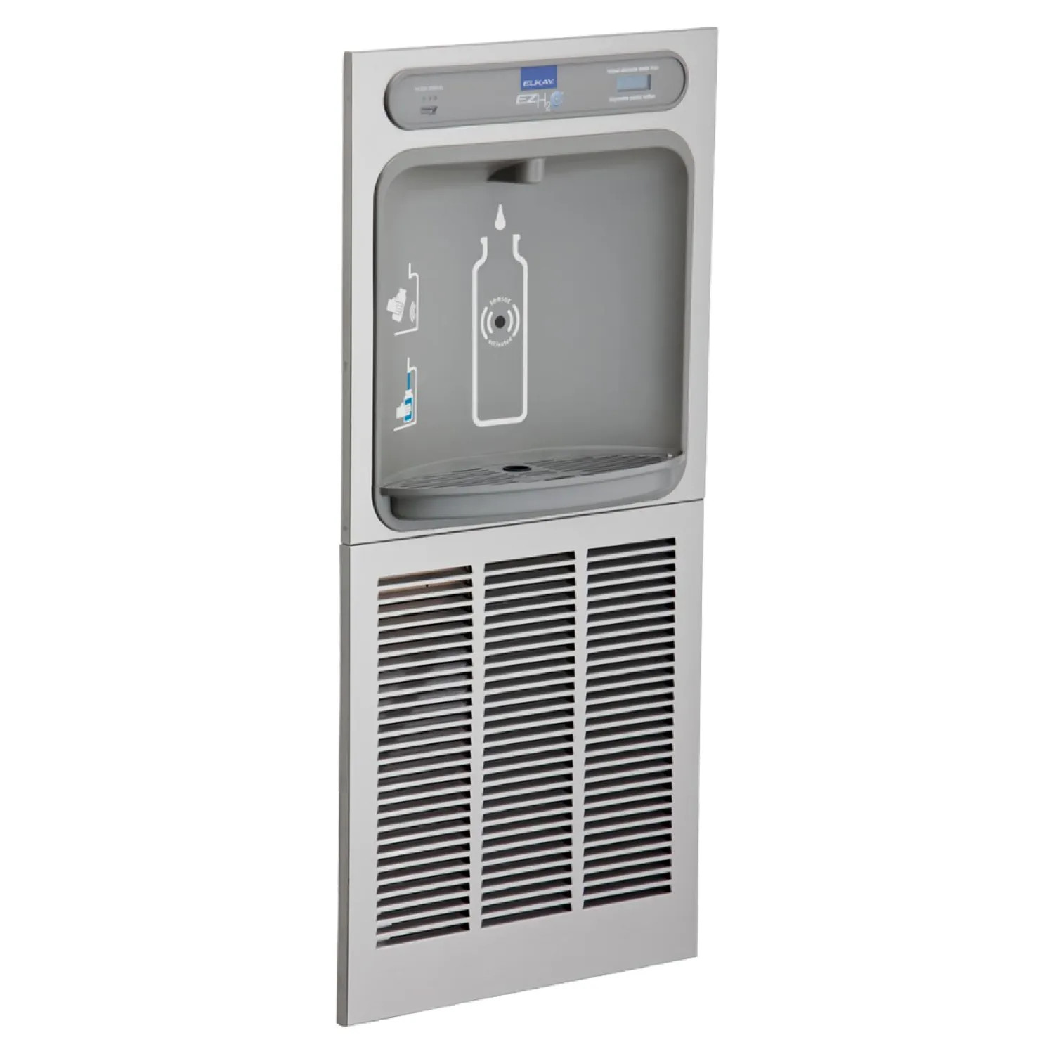 Elkay LZWSM8K Elkay LZWSM8K ezH2O In-Wall Bottle Filling Station - 8 GPH, Filtered, Stainless
