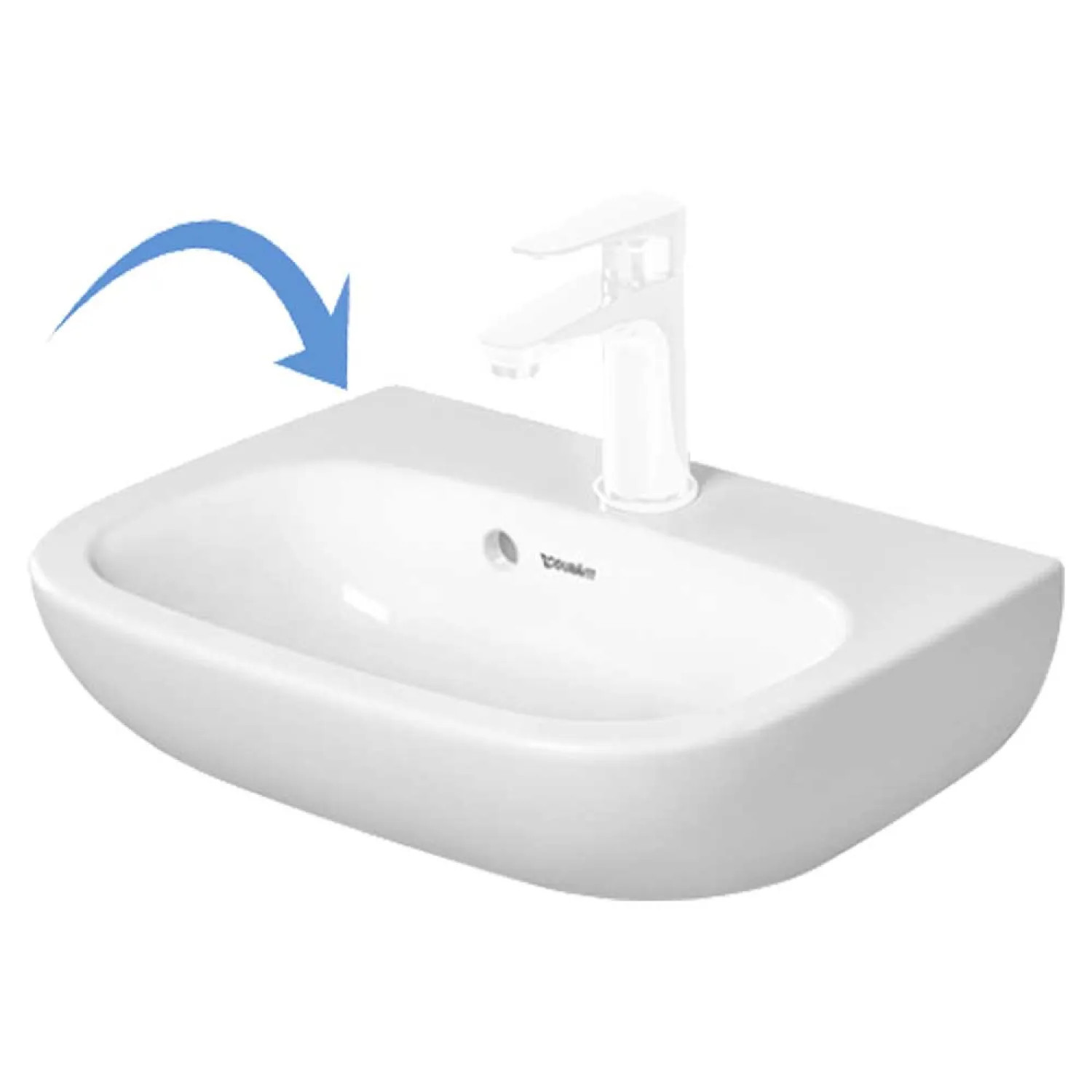 Duravit 7054500002 Duravit 07054500002 D-Code 17 3/4