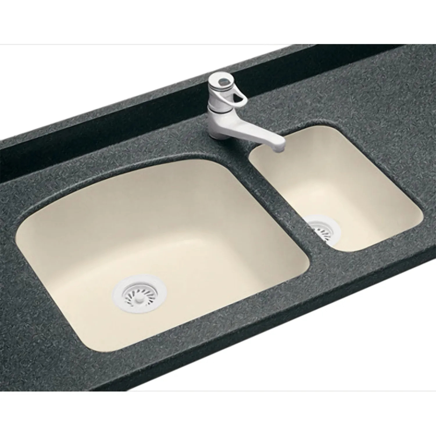 Swanstone US-2021-037 Undermount Bone Kitchen Sink | PlumbersStock