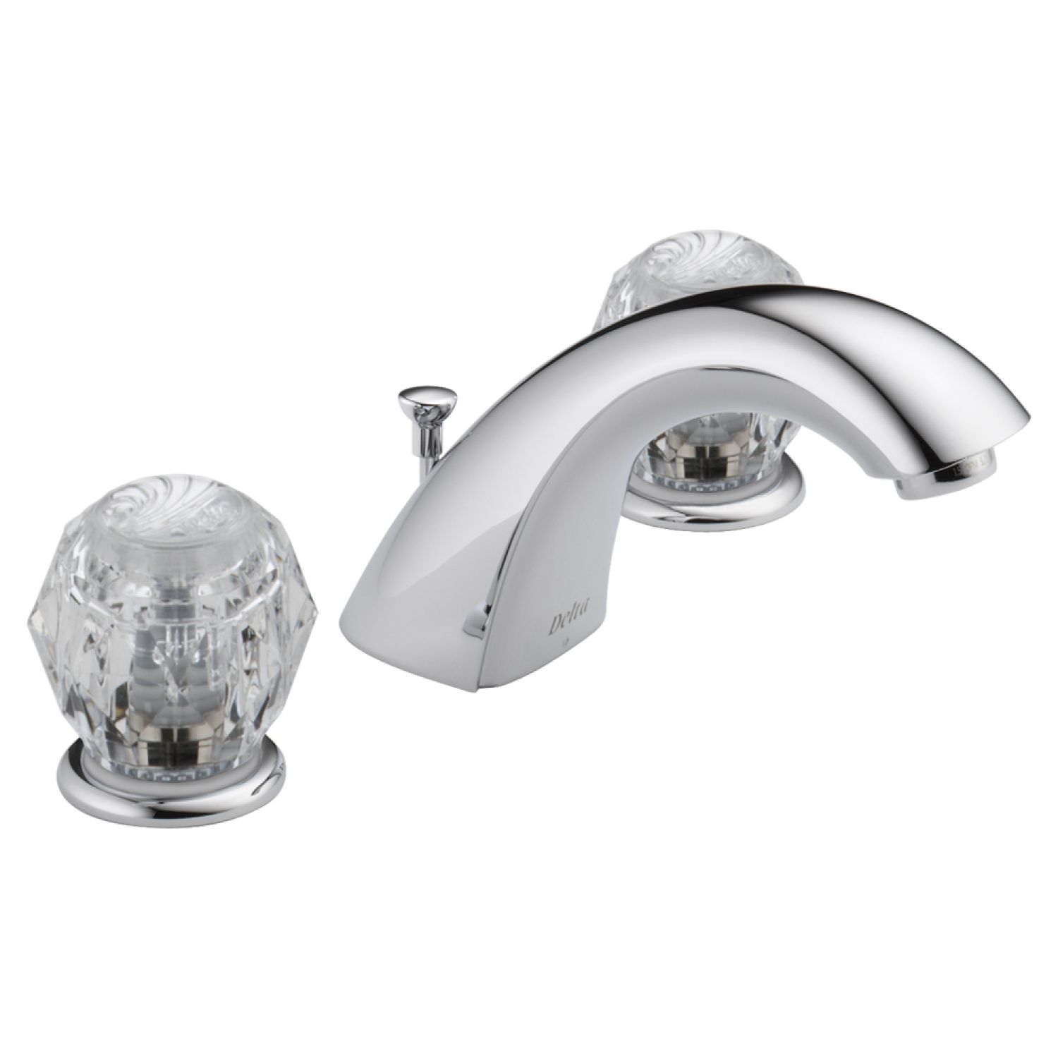 Delta 3544LF-WFMPU Delta Classic Low-Arc Chrome Lavatory Faucet for 6